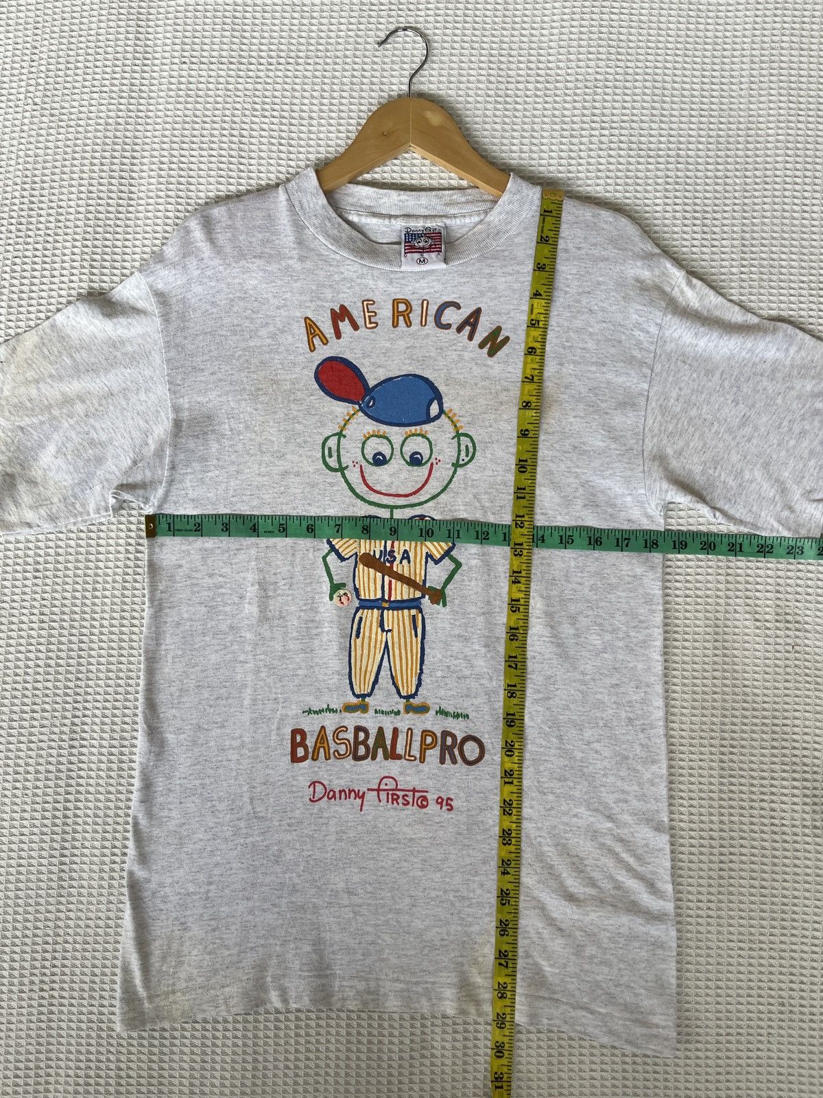 Cartoon Network Rare🔥Vtg 90’s Danny First American Basballpro Arts Tee Size US M / EU 48-50 / 2 - 11 Thumbnail