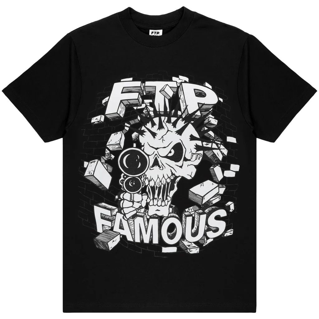 Fuck The Population FTP SKULL TEE Size US XL / EU 56 / 4 - 1 Thumbnail