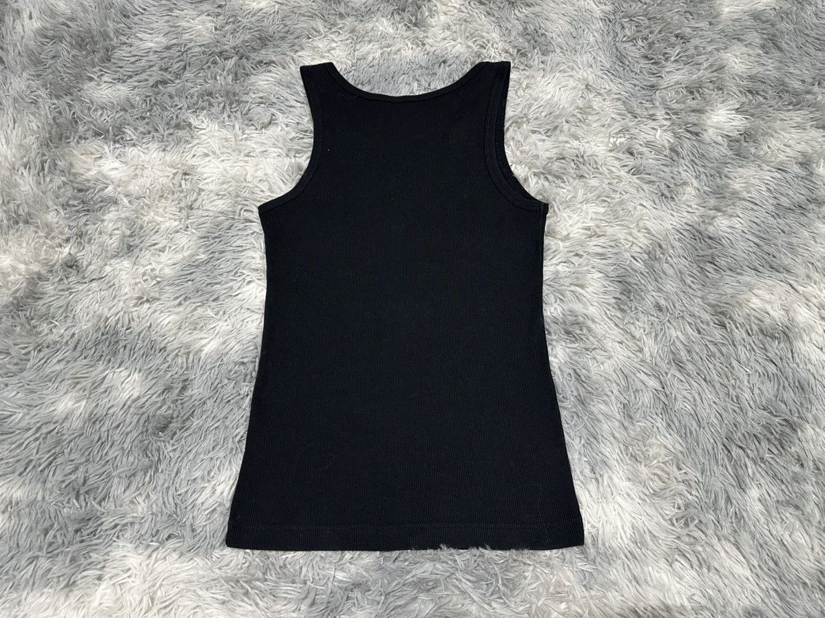 Uniqlo 🔥Y2K Vibe Uniqlo Ribbed Tank Top Black Size US S / EU 44-46 / 1 - 5 Thumbnail