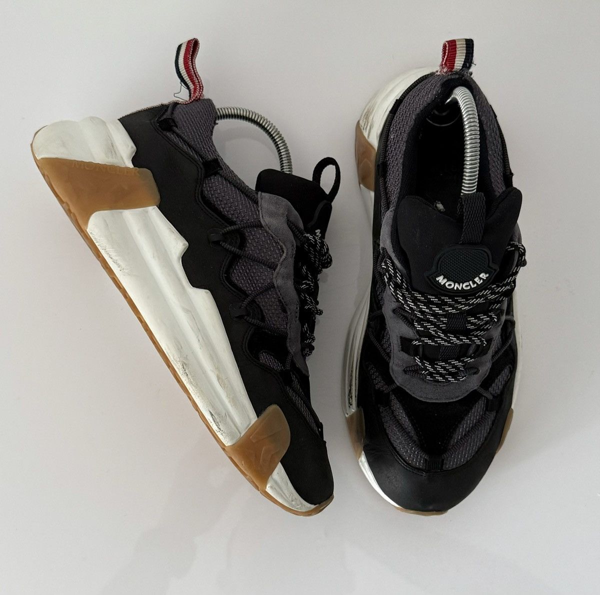 Moncler Moncler Y2K Compassor Trainer Hype Running Sneakers Size US 6.5 / IT 36.5 - 10 Thumbnail