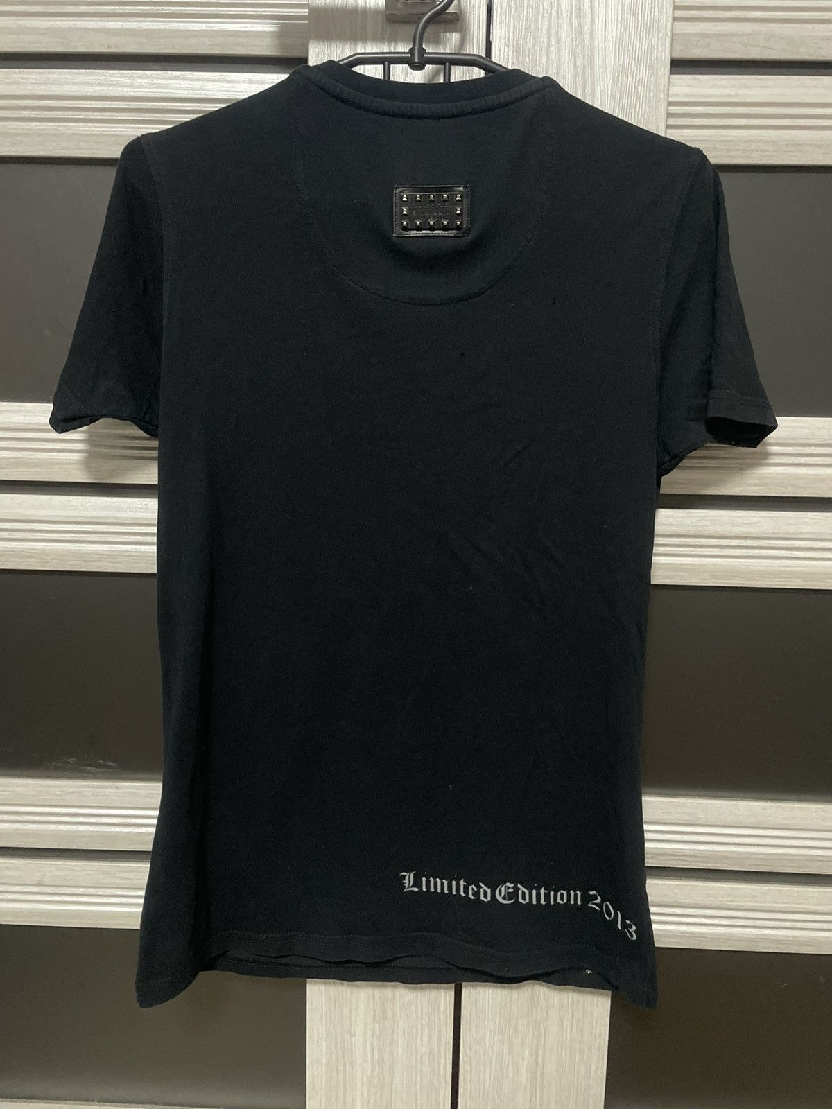 Philipp Plein SS13 Rhinestone Skull Graphic Tee Limited