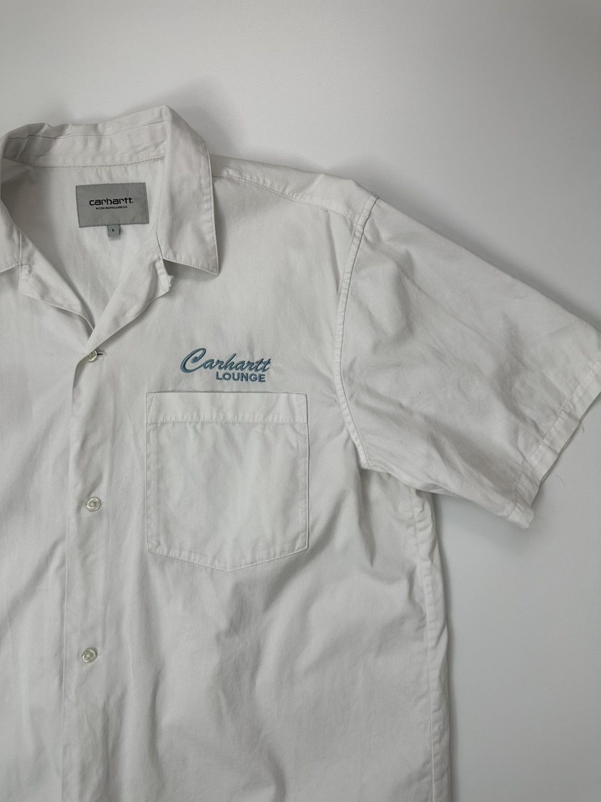 Carhartt Carhartt Lounge Shirt Men's Big Logo Back Size US L / EU 52-54 / 3 - 5 Thumbnail