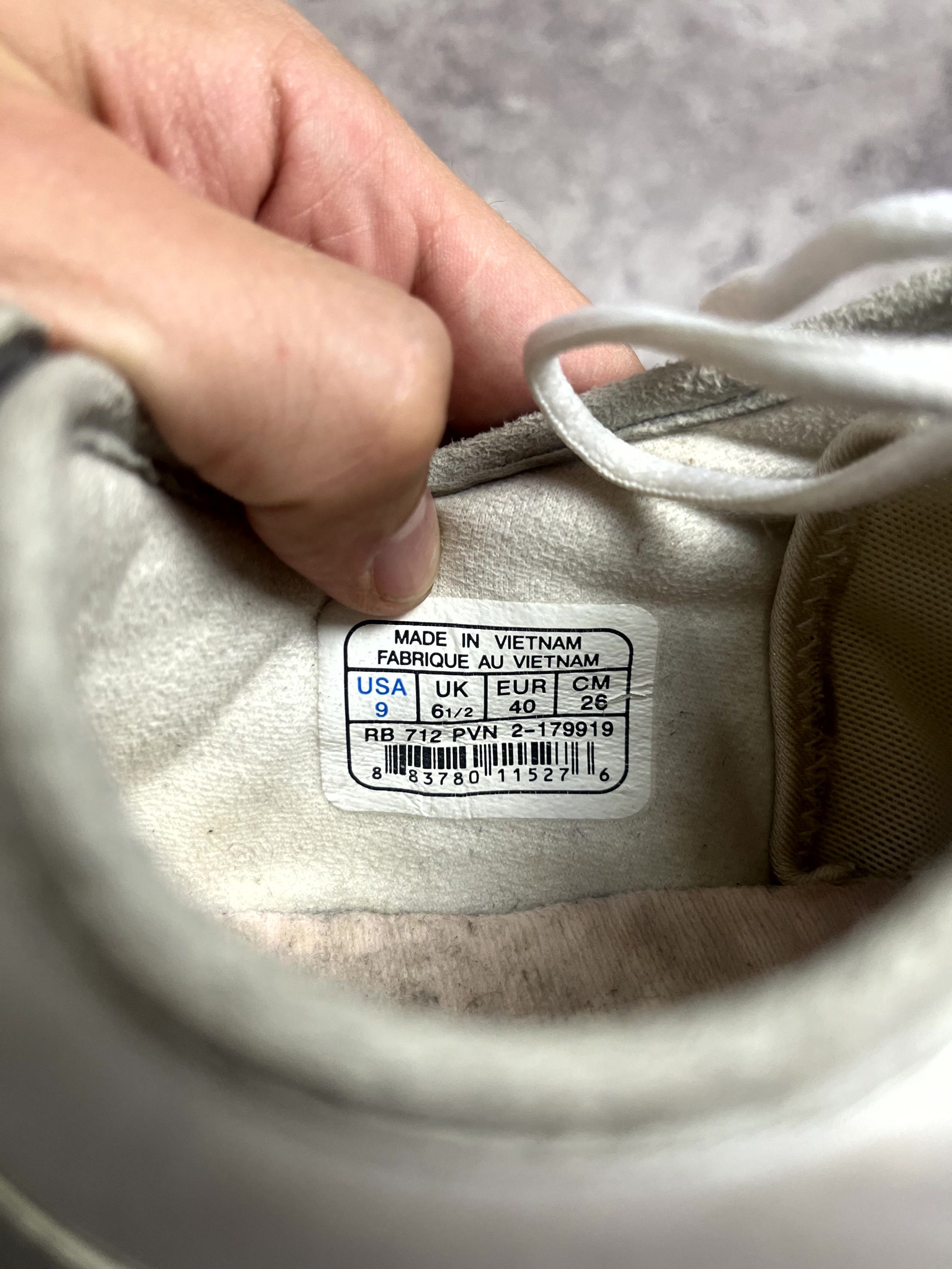 Reebok Vintage Reebok Silver White Sneakers Size EU 40 US 9 (26cm) Size US 9 / IT 39 - 6 Thumbnail