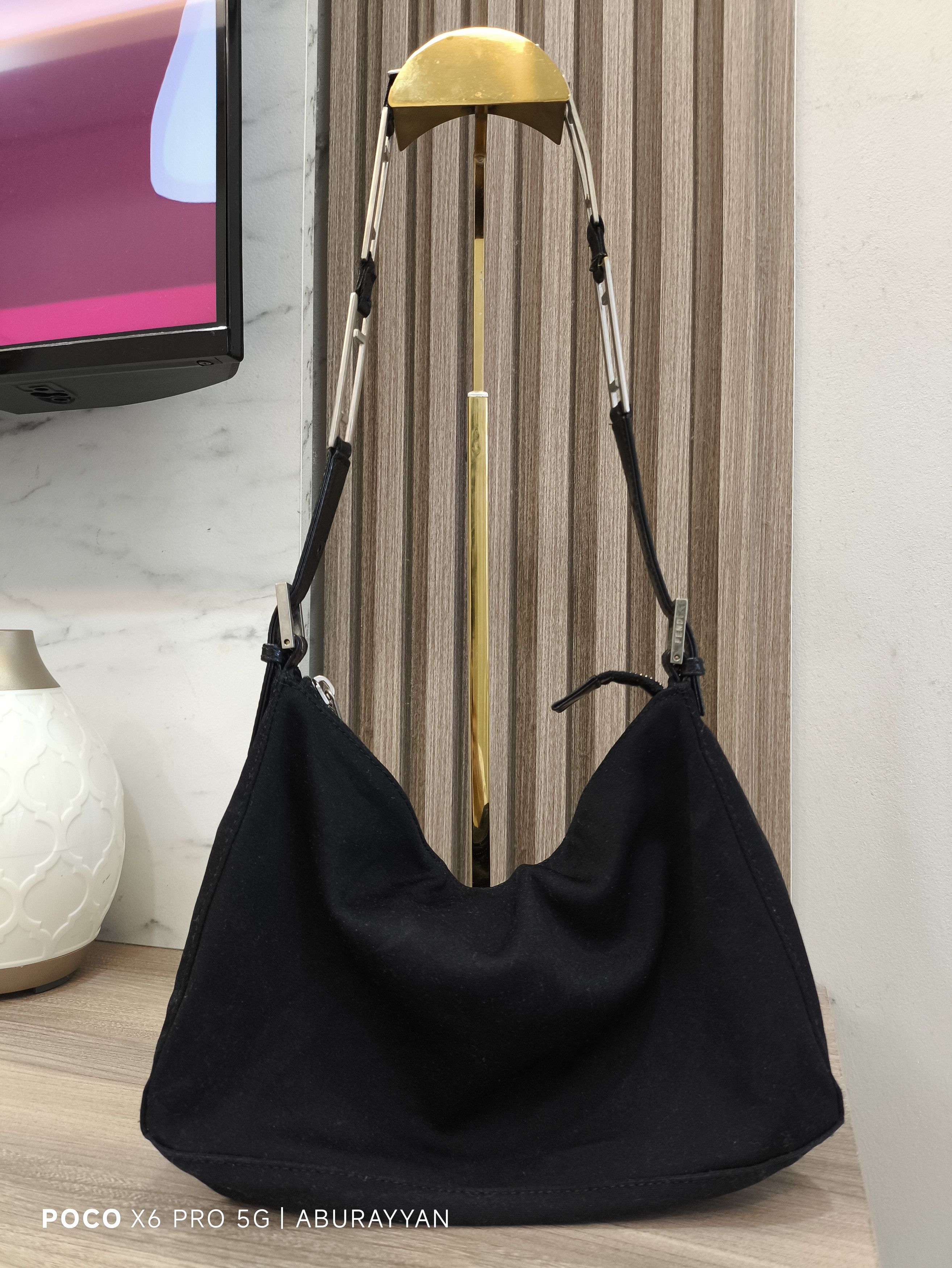 Fendi Fendi Zebra Print Calf Hair Baguette Bag | Grailed