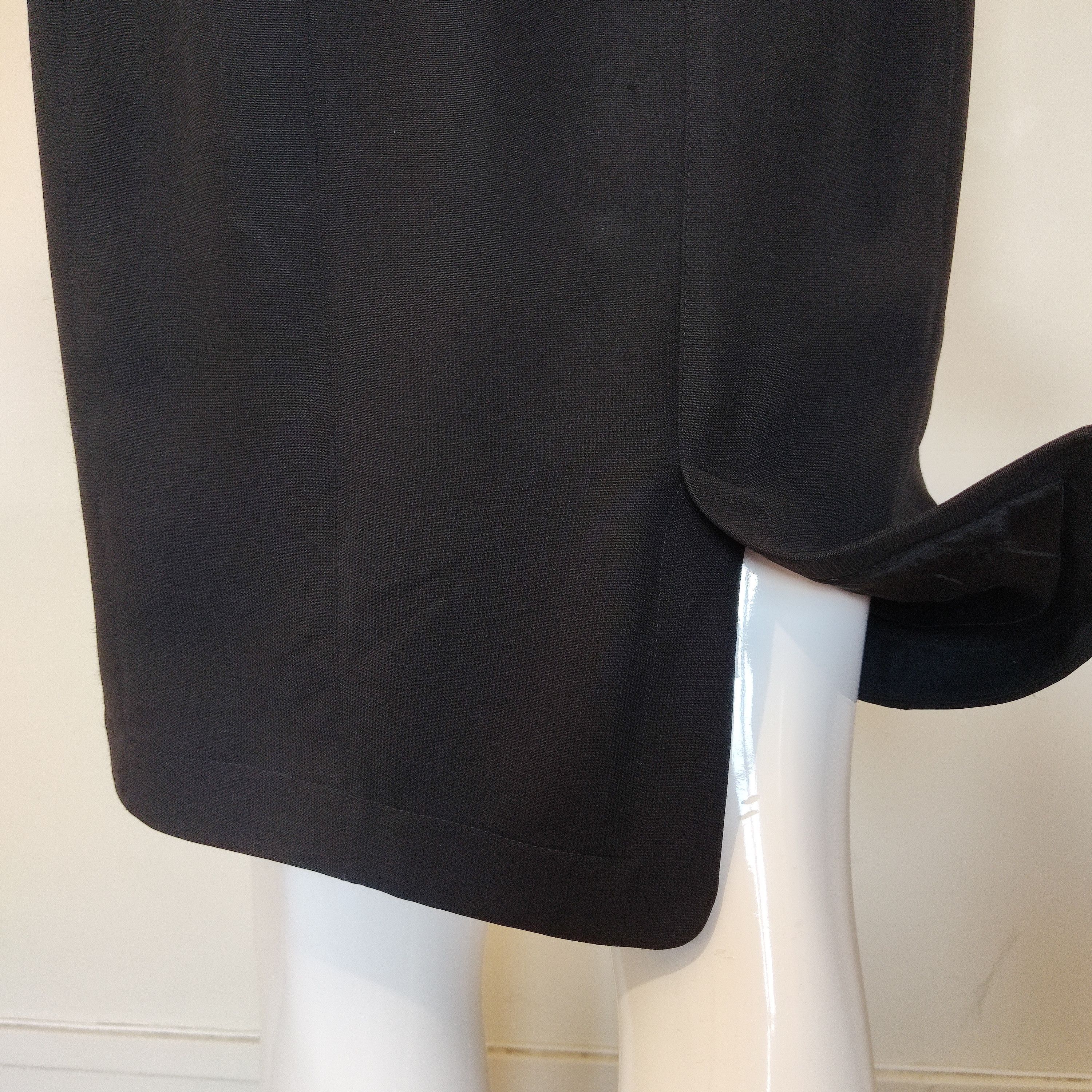 Thierry Mugler Thierry Mugler Couture Runway Rhinestone Diamond Dress Size S / US 4 / IT 40 - 4 Thumbnail