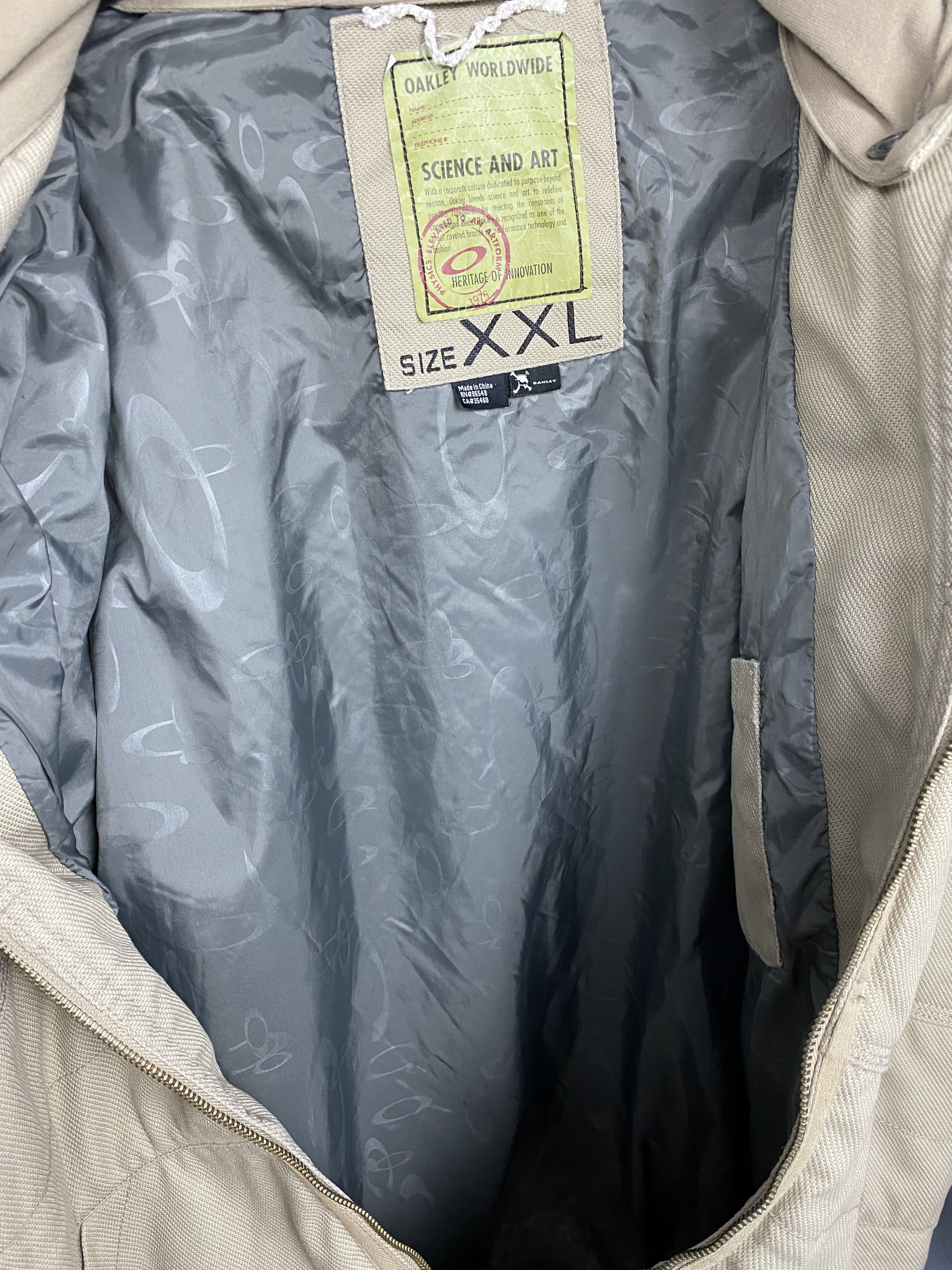 Oakley Oakley Worldwide Vintage Mens Jacket Size US XXL / EU 58 / 5 - 6 Thumbnail