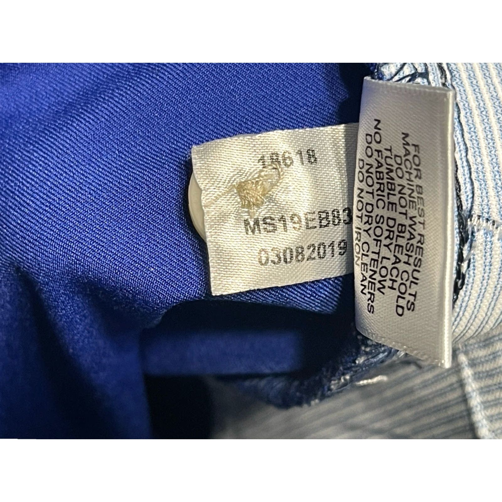 Peter Millar Peter Millar Mens Shorts Chino 9 Blue Golf Skull Print AOP Casual Size US 35 - 7 Thumbnail