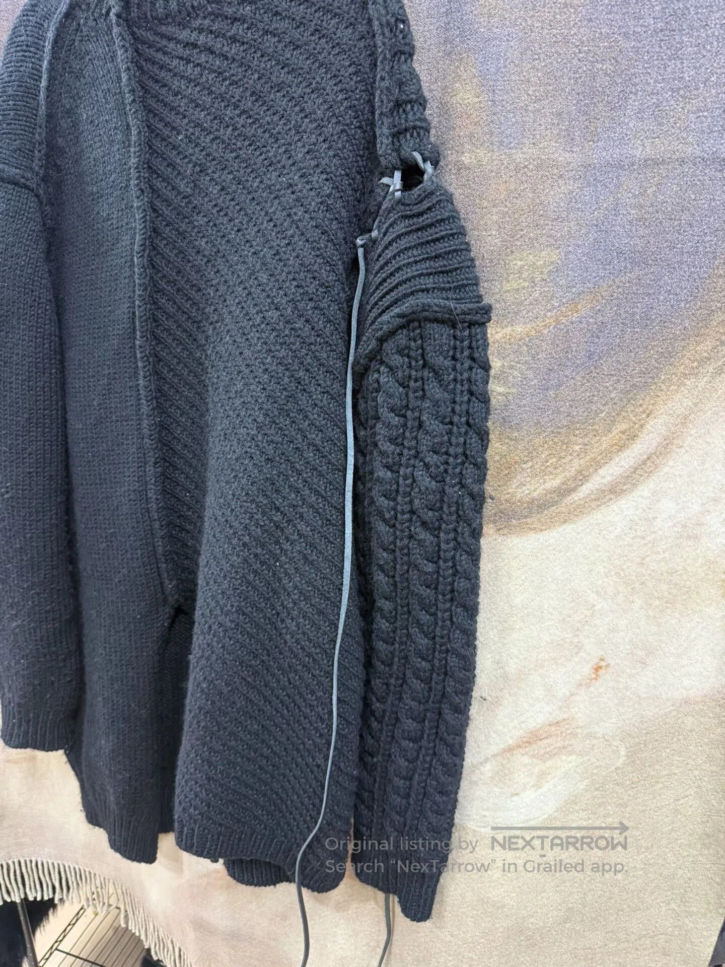 Yohji Yamamoto yohji yamamoto pour homme wool blend sweater. Size US L / EU 52-54 / 3 - 6 Thumbnail