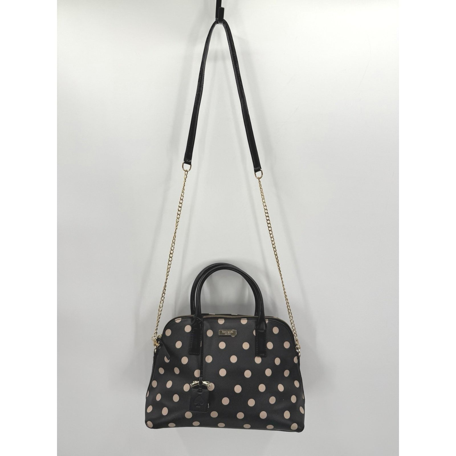 Kate Spade Kate Spade Rachelle Wellesley Polka Dot Satchel Crossbody Size ONE SIZE - 13 Thumbnail