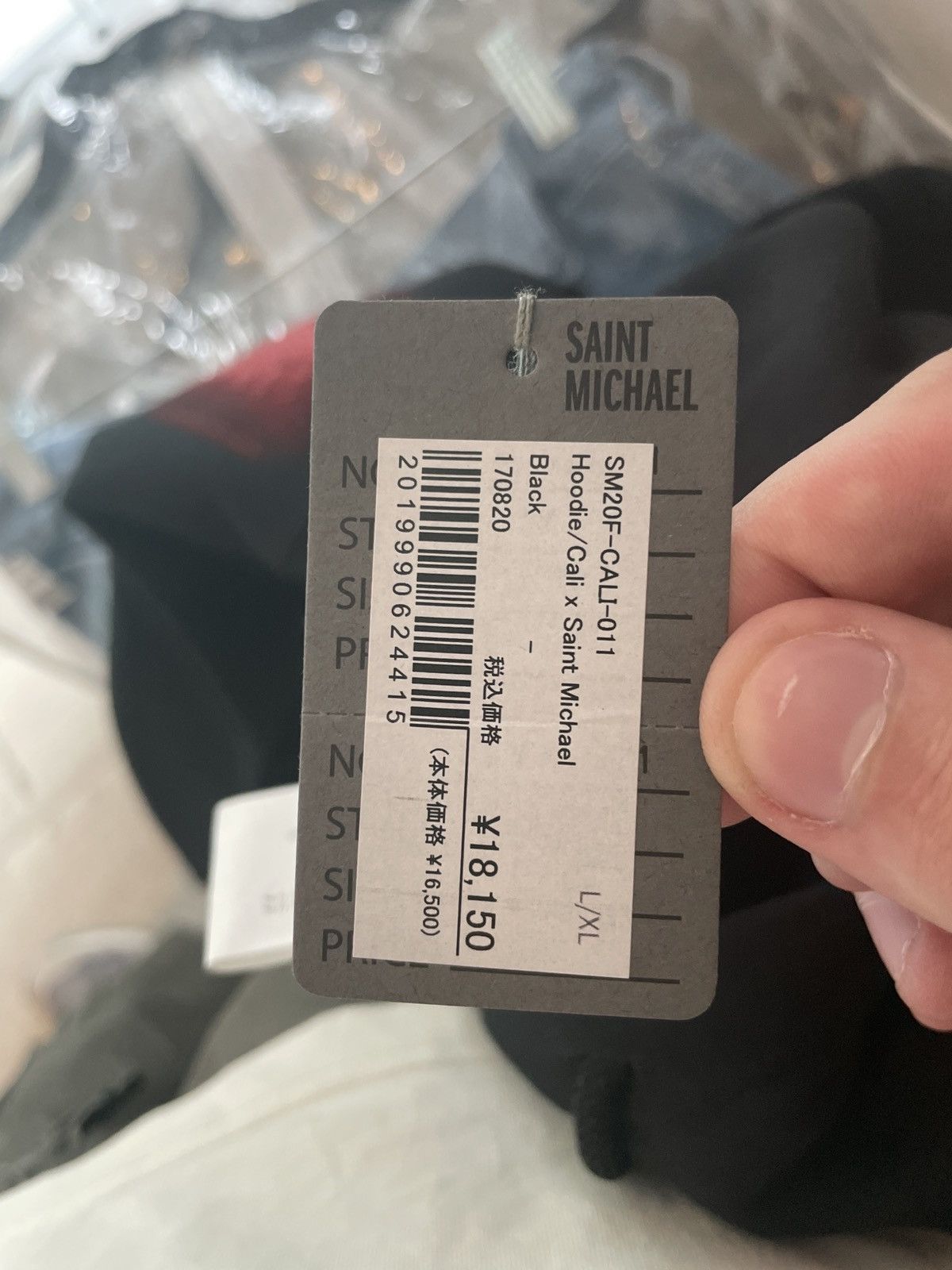 Saint Michael Saint Michael Scums Day Hooded Sweatshirt Black L/XL Size US L / EU 52-54 / 3 - 8 Thumbnail