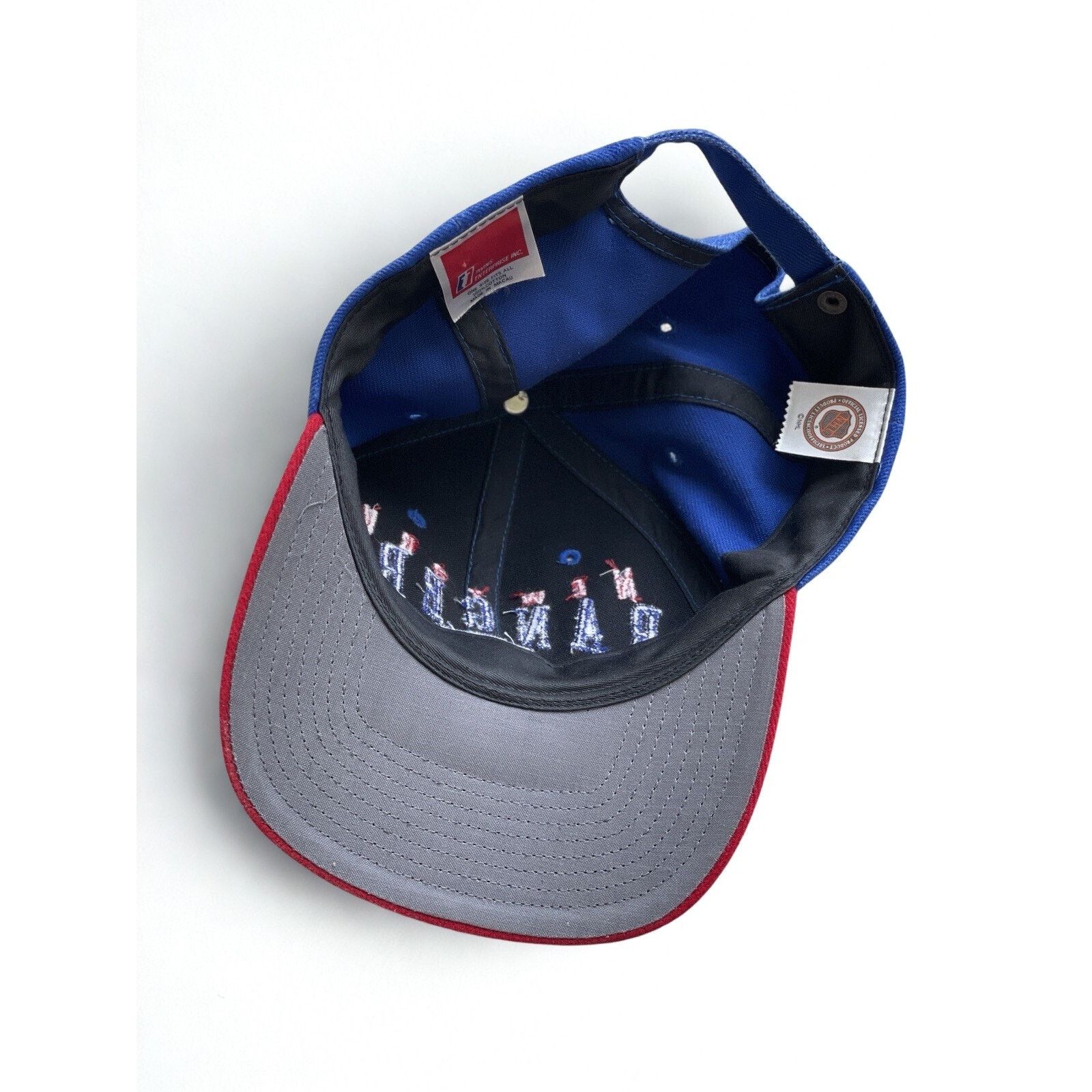 Twins Enterprise Inc. New York Rangers NHL Twins Enterprise Hat Vintage Strapback Size ONE SIZE - 8 Thumbnail