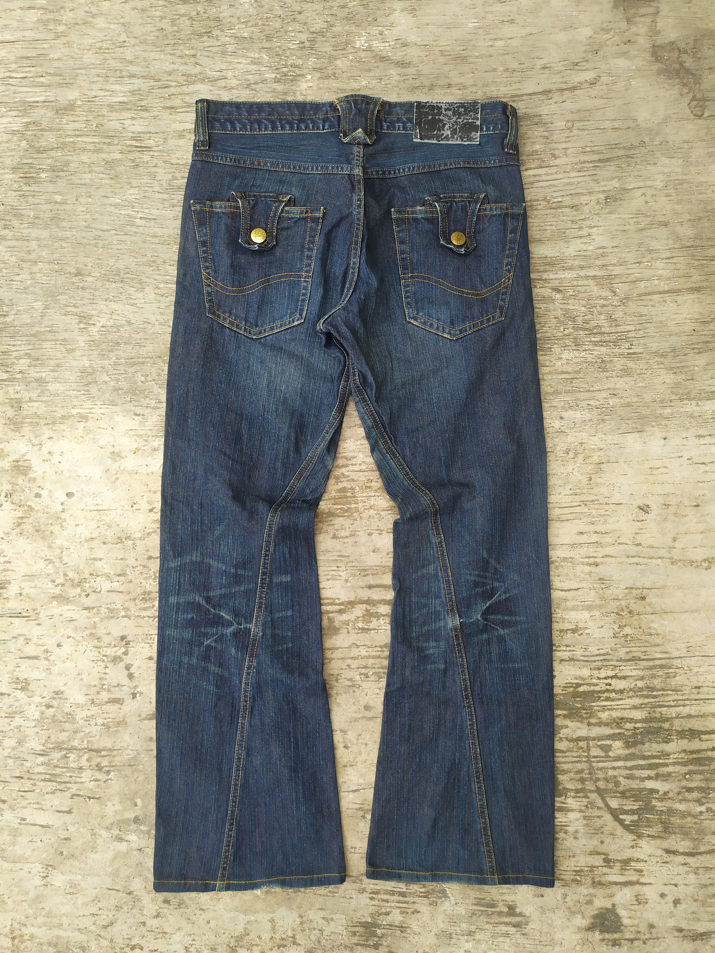 If Six Was Nine Lee Riders Flared Jeans Size US 32 / EU 48 - 4 Thumbnail