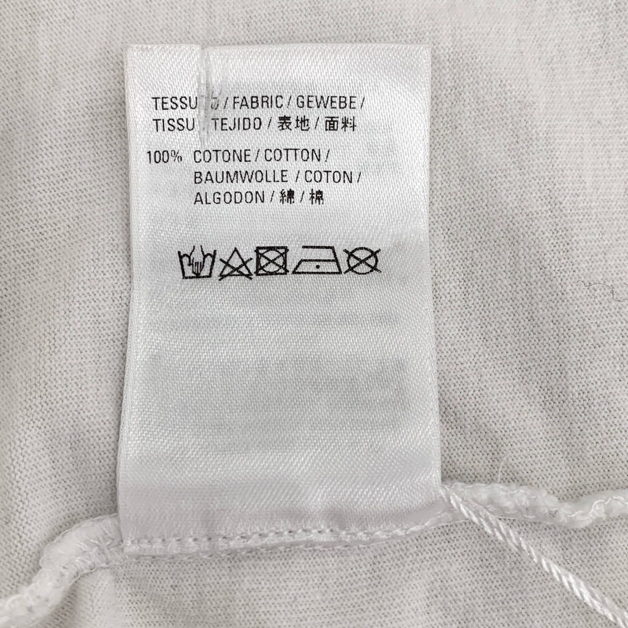 Balenciaga Balenciaga T-Shirt – White Logo Cotton Crewneck (Size XS) Size XS / US 0-2 / IT 36-38 - 4 Thumbnail