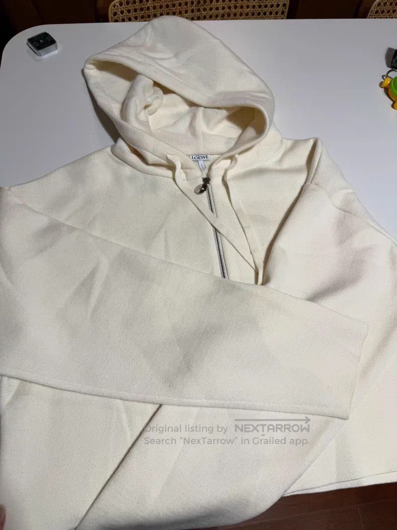 Loewe Loewe Hooded sweatshirt, off-white Size M / US 6-8 / IT 42-44 - 1 Thumbnail
