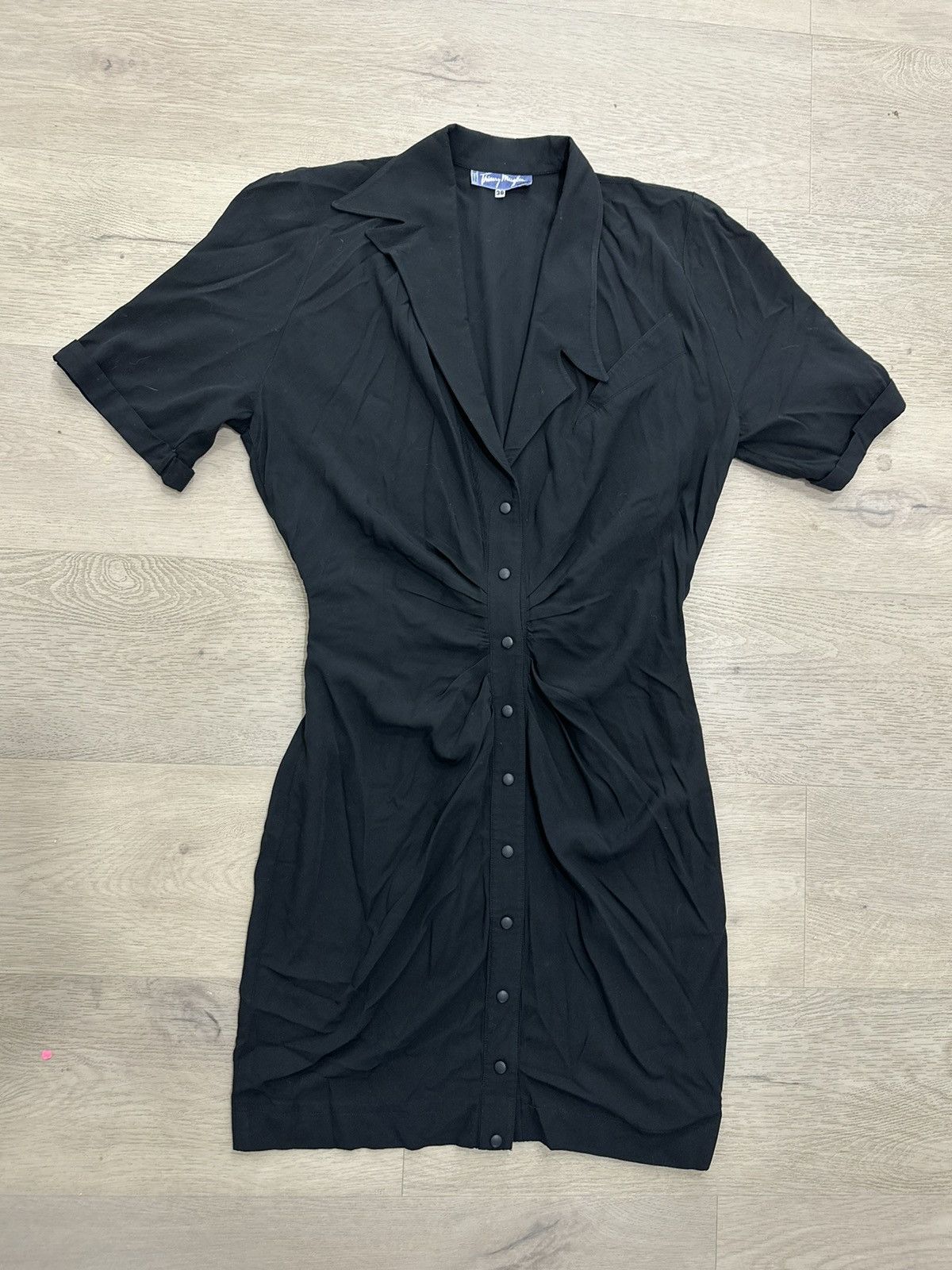 image of Thierry Mugler Vintage Dress in Black, Women's (Size Small)