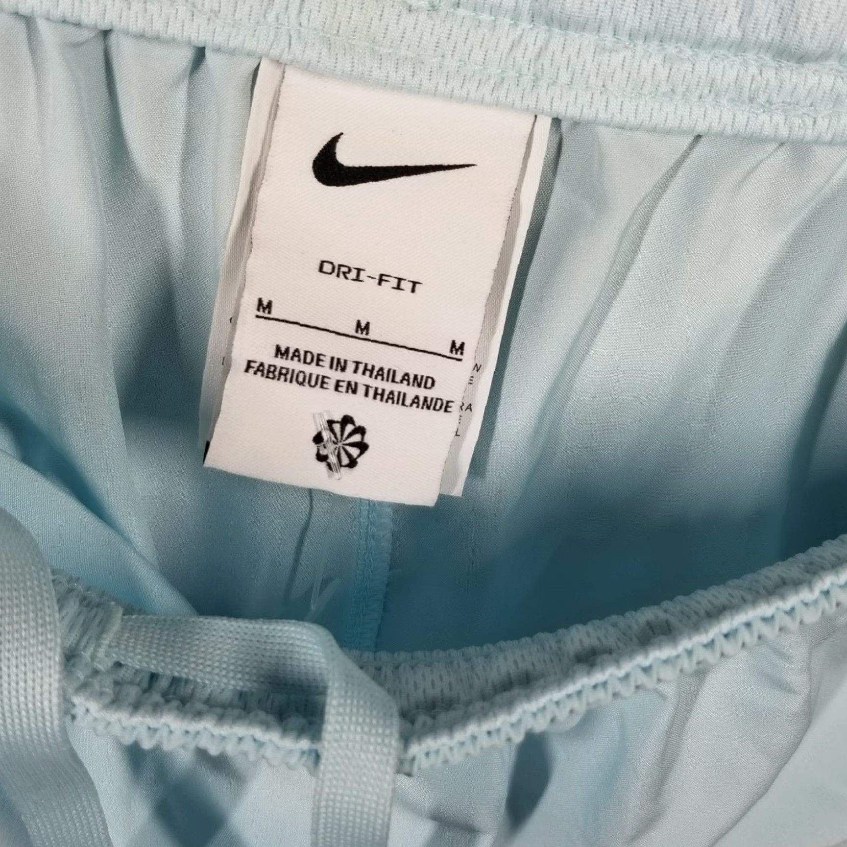 Nike Nike Men's Blue/White Colorblock Athletic Training Shorts Medium Activewear Gym Size US 31 - 7 Thumbnail