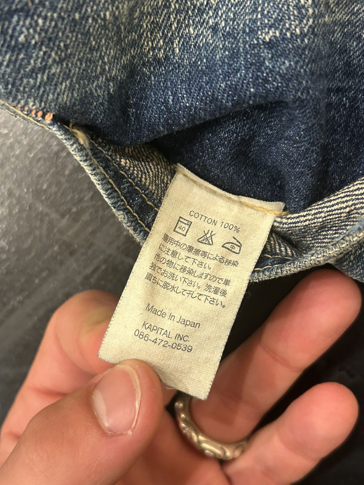 Kapital Kapital Distressed Denim Jeans Size US 28 / EU 44 - 4 Thumbnail