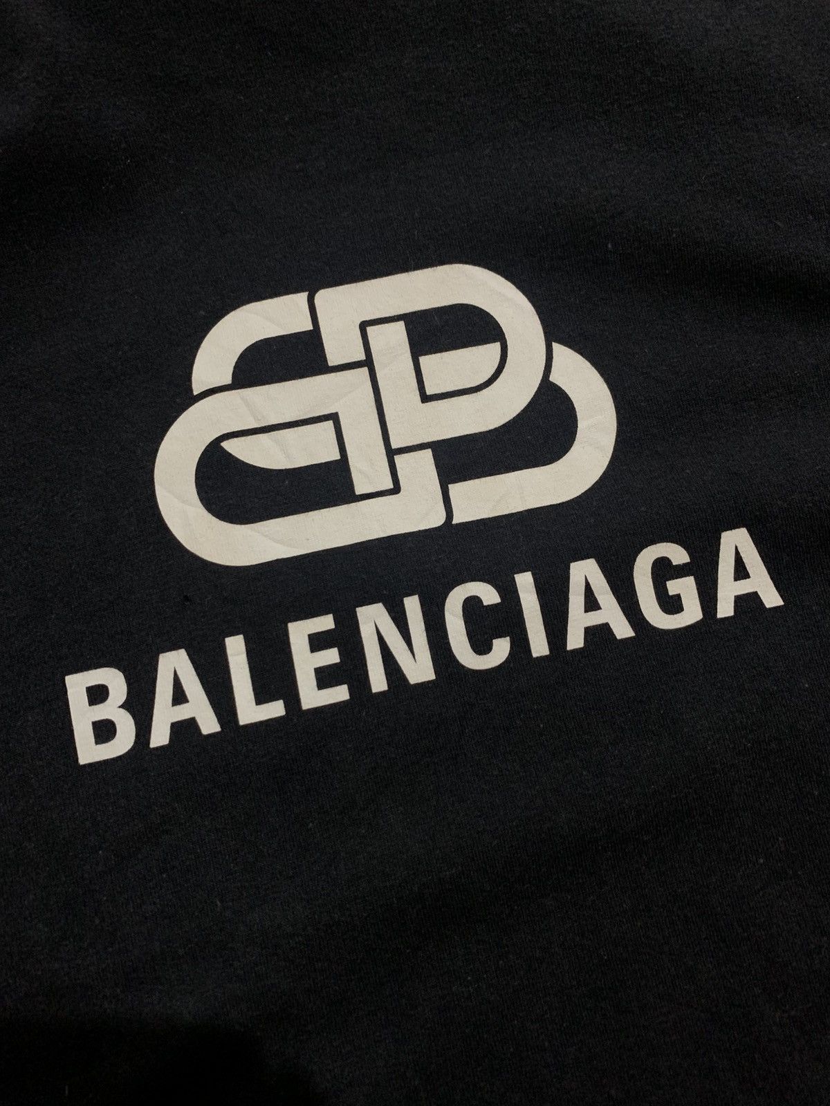 Balenciaga 🐍 BALENCIAGA Interlock BB Logo 2018 Oversized Tee Size US XS / EU 42 / 0 - 2 Thumbnail