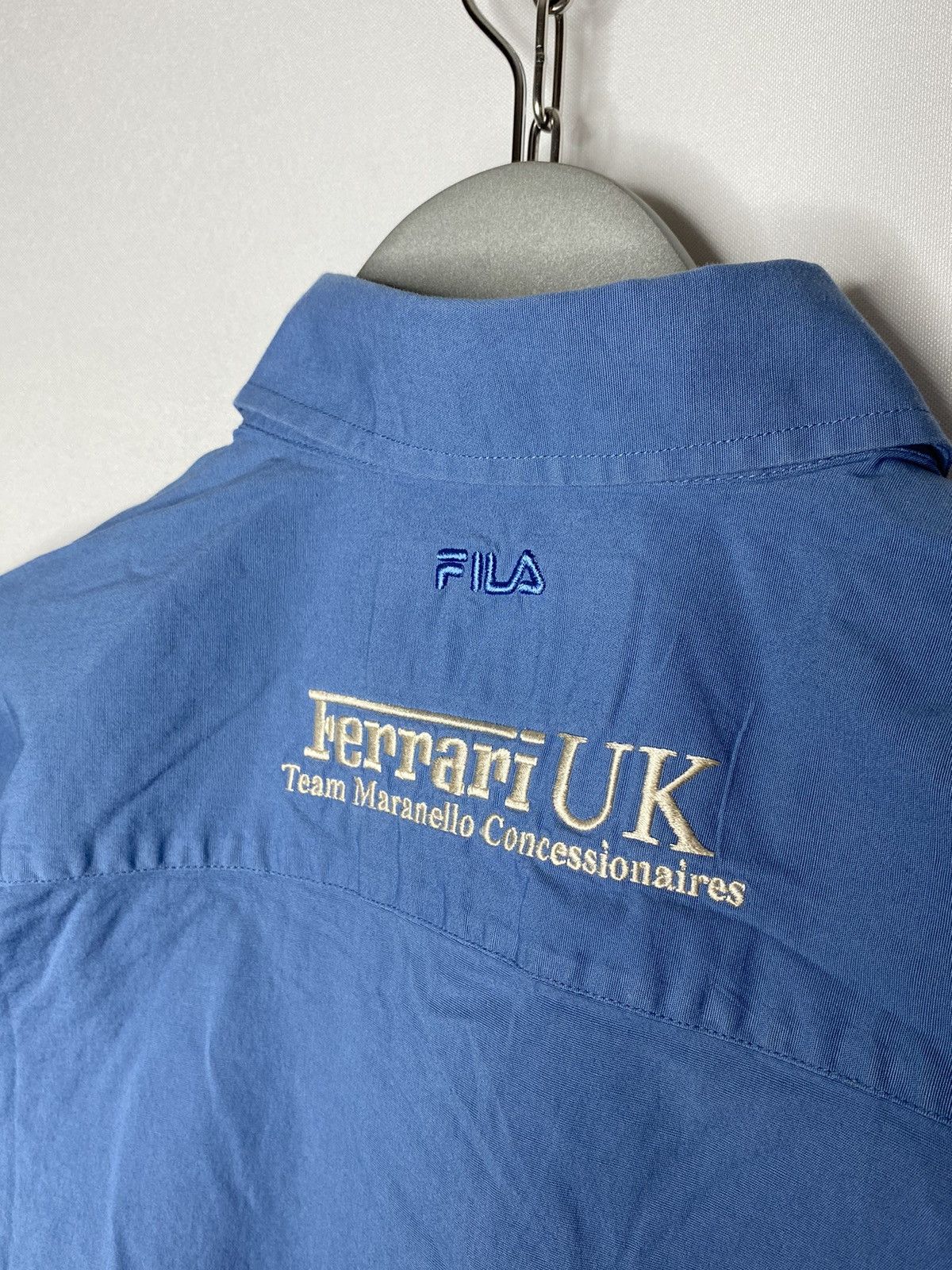 Ferrari × Vintage 🔥Vintage Fila Ferrari Maranello Shirt Button Up Long Sleeve🔥 Size US M / EU 48-50 / 2 - 8 Thumbnail