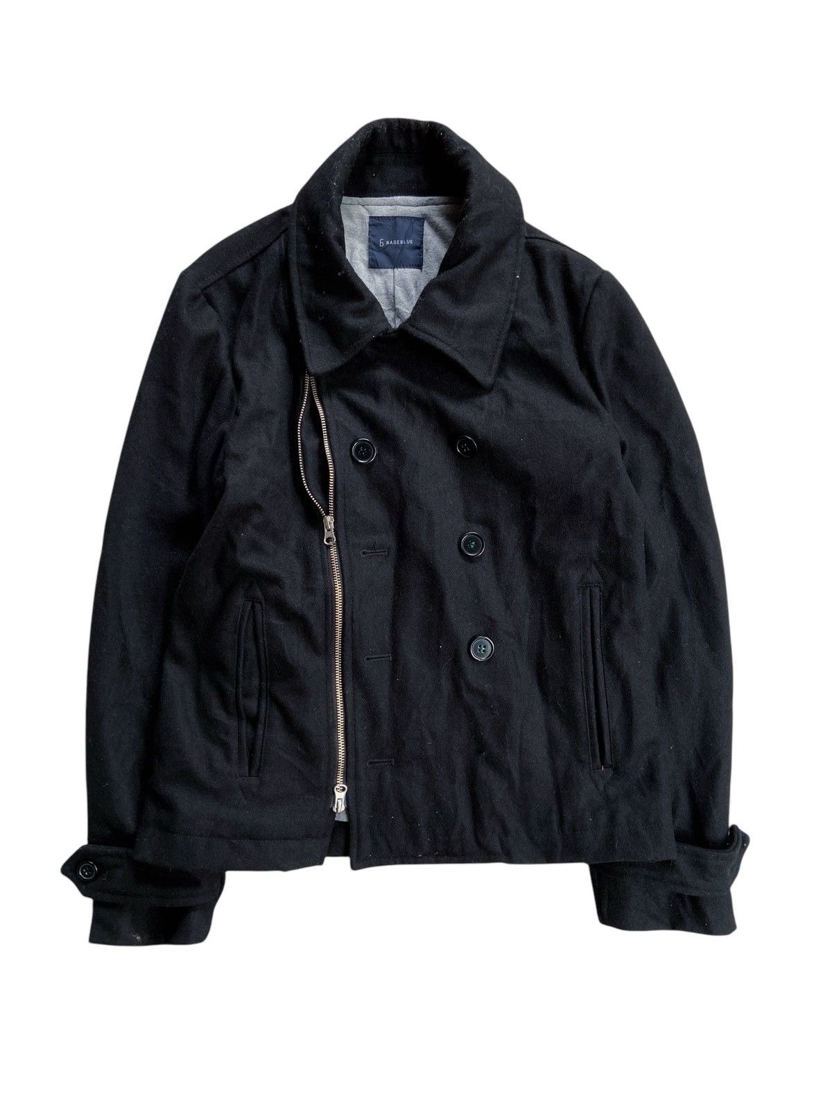 RAGEBLUE JAPANESE RAGE BLUE ASYMMETRICAL JACKET Size US M / EU 48-50 / 2 - 2 Thumbnail