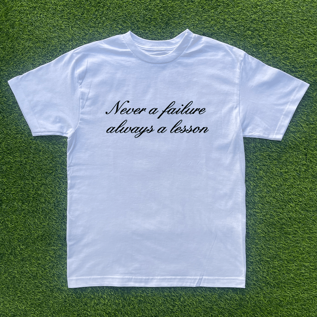 Vintage NEVER A FAILURE ALWAYS A LESSON TSHIRT Size US M / EU 48-50 / 2 - 1 Preview