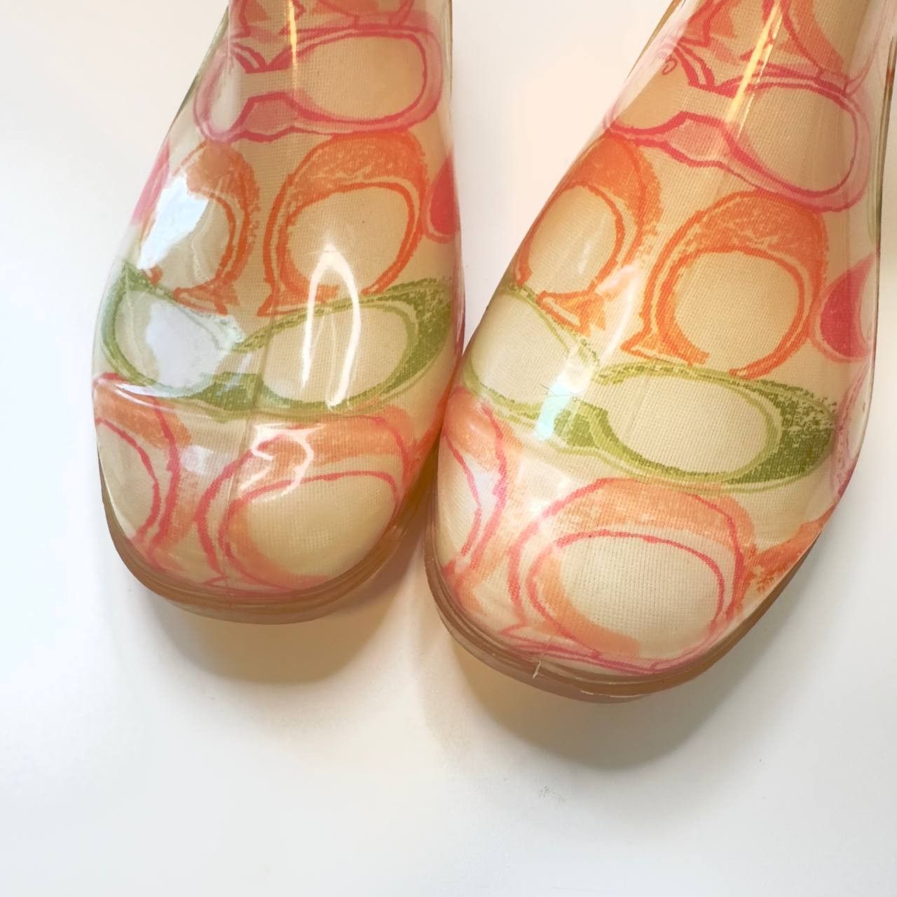 Coach Coach Poppy Pixy Dream Signature Print Rain Boots –Size US 9 Size US 9 / IT 39 - 2 Thumbnail