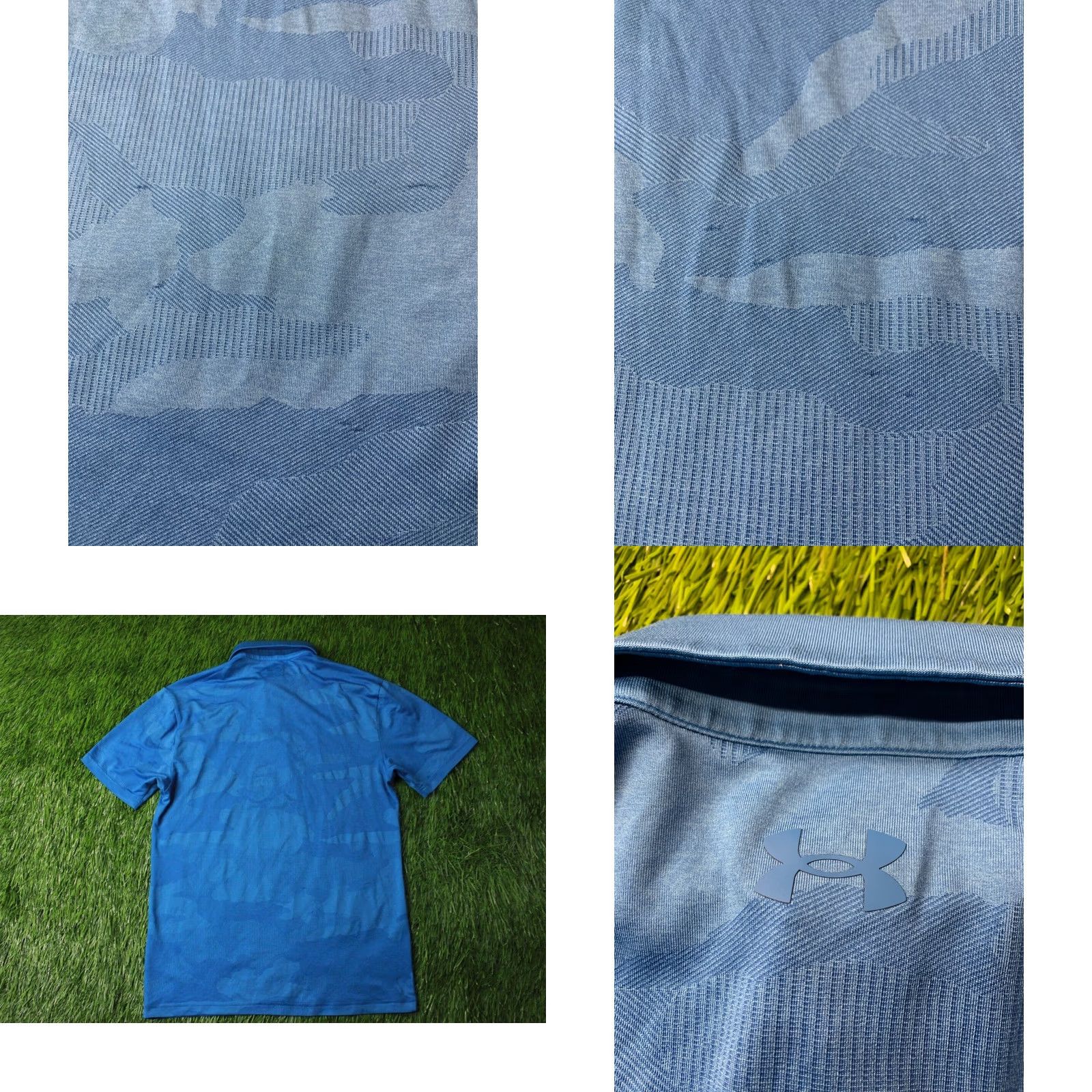 Under Armour Under Armour The PlayOff Polo Shirt Men's S Blue Polo Short Sleeve Classic Fit Shirt Size US S / EU 44-46 / 1 - 8 Thumbnail