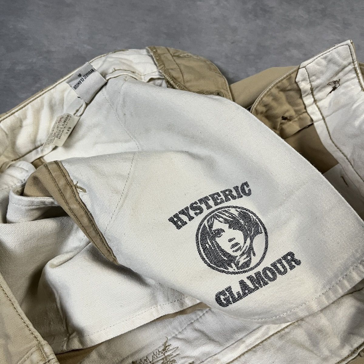 Hysteric Glamour Hysteric Glamour - Search And Destroy Disstresed Chino Size US 30 / EU 46 - 8 Thumbnail