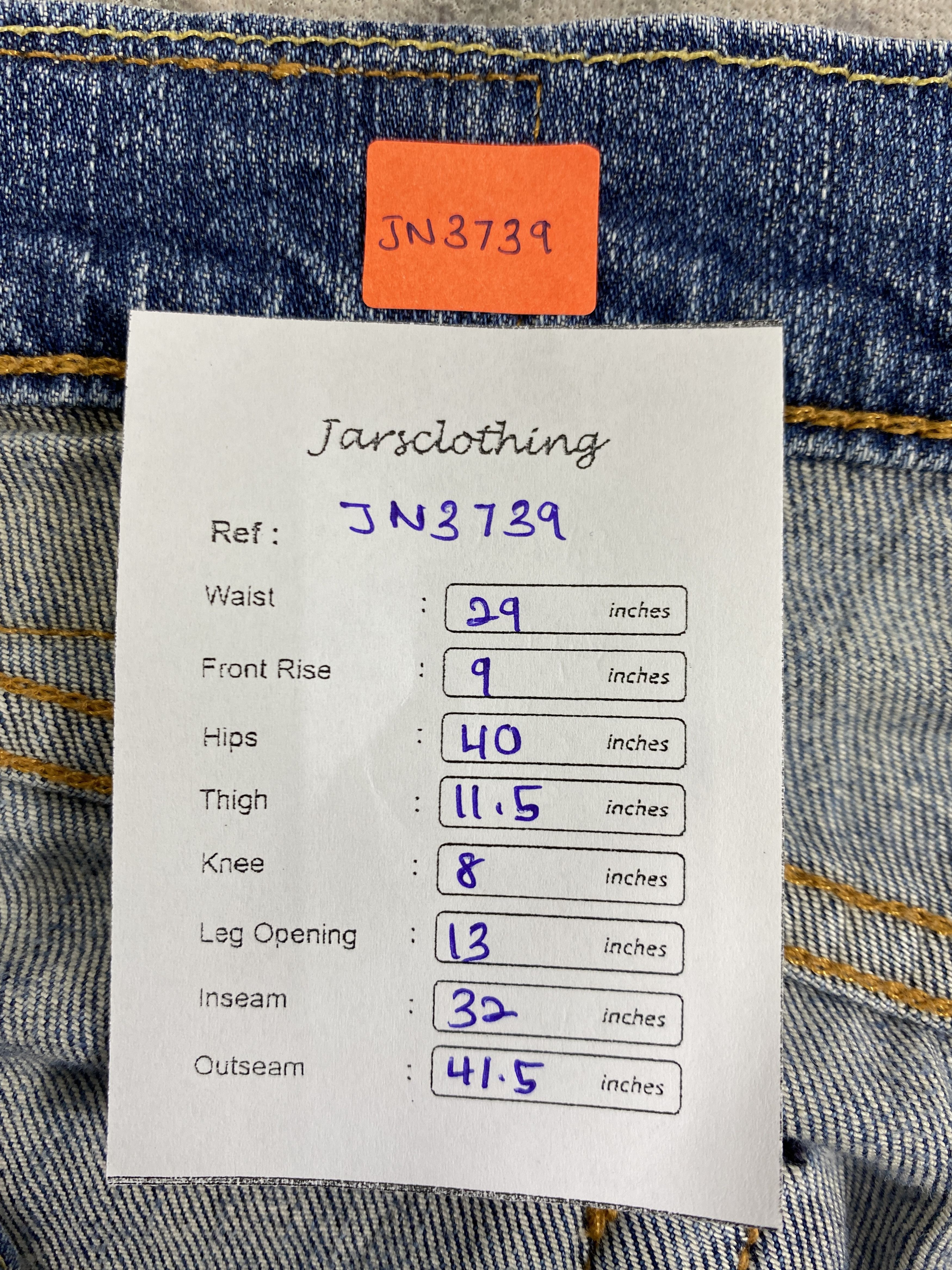 Levi's Distressed Blue Levi's 511 Jeans 29x32 Denim- JN3739 Size US 29 - 8 Thumbnail