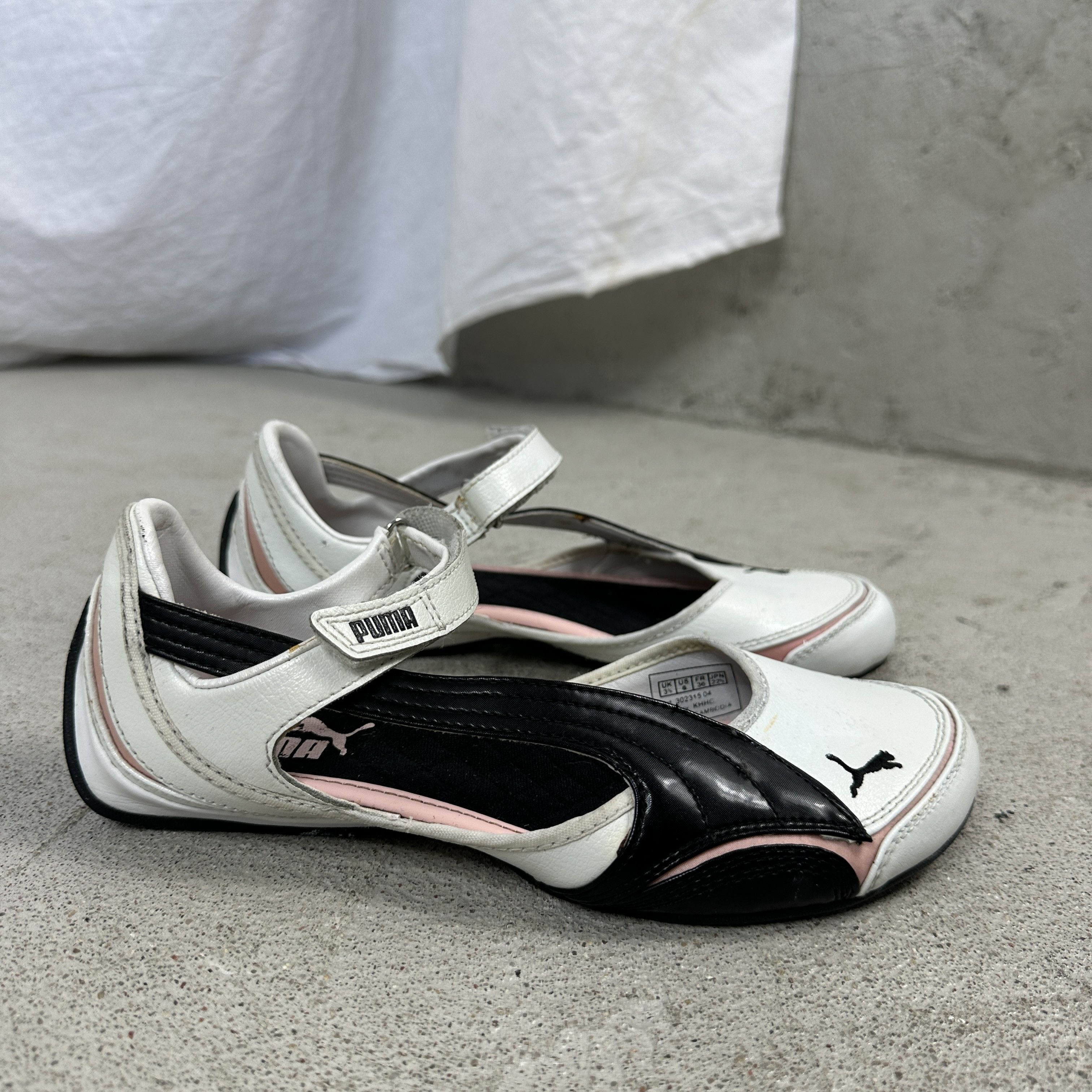 Puma × Vintage Vintage Sportswear Speed Princess Cut Out Puma Ballet Flats Size US 6 / IT 36 - 5 Thumbnail
