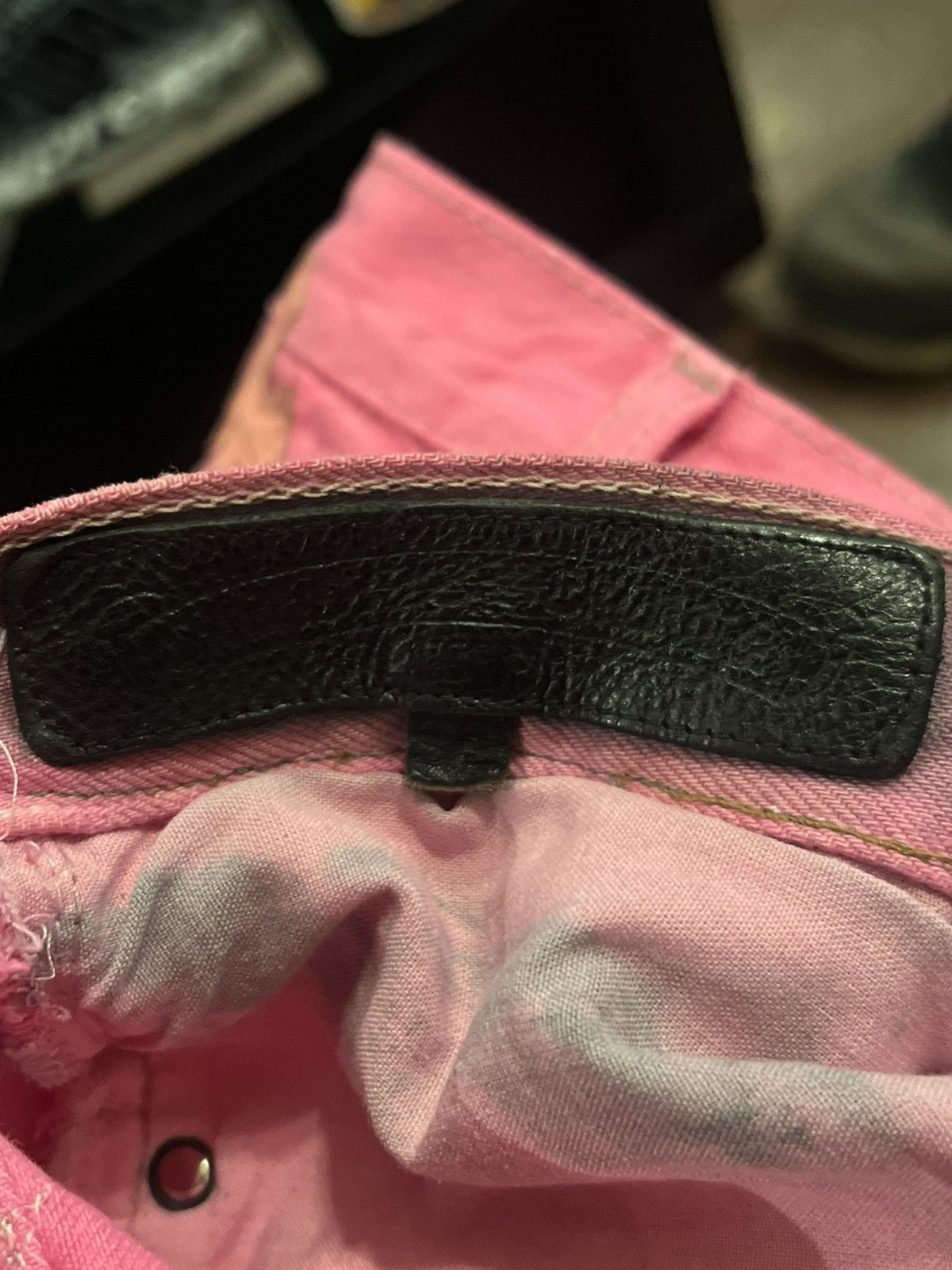 Chrome Hearts SOLD Chrome hearts pink denim Size US 34 / EU 50 - 9 Thumbnail