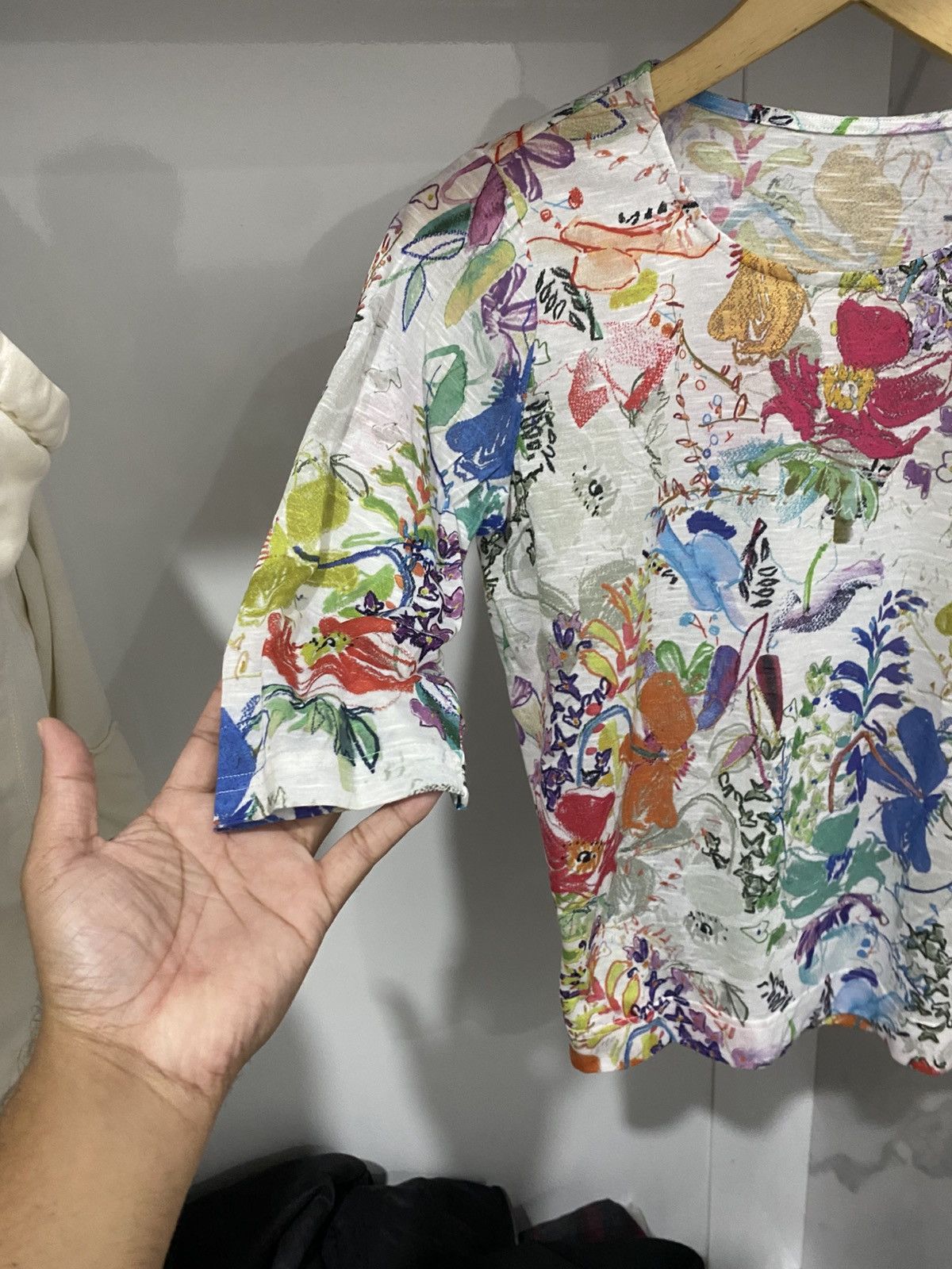 Issey Miyake × Japanese Brand × Yohji Yamamoto Comfort japanese flower mesh yohji issey Size US XS / EU 42 / 0 - 3 Thumbnail