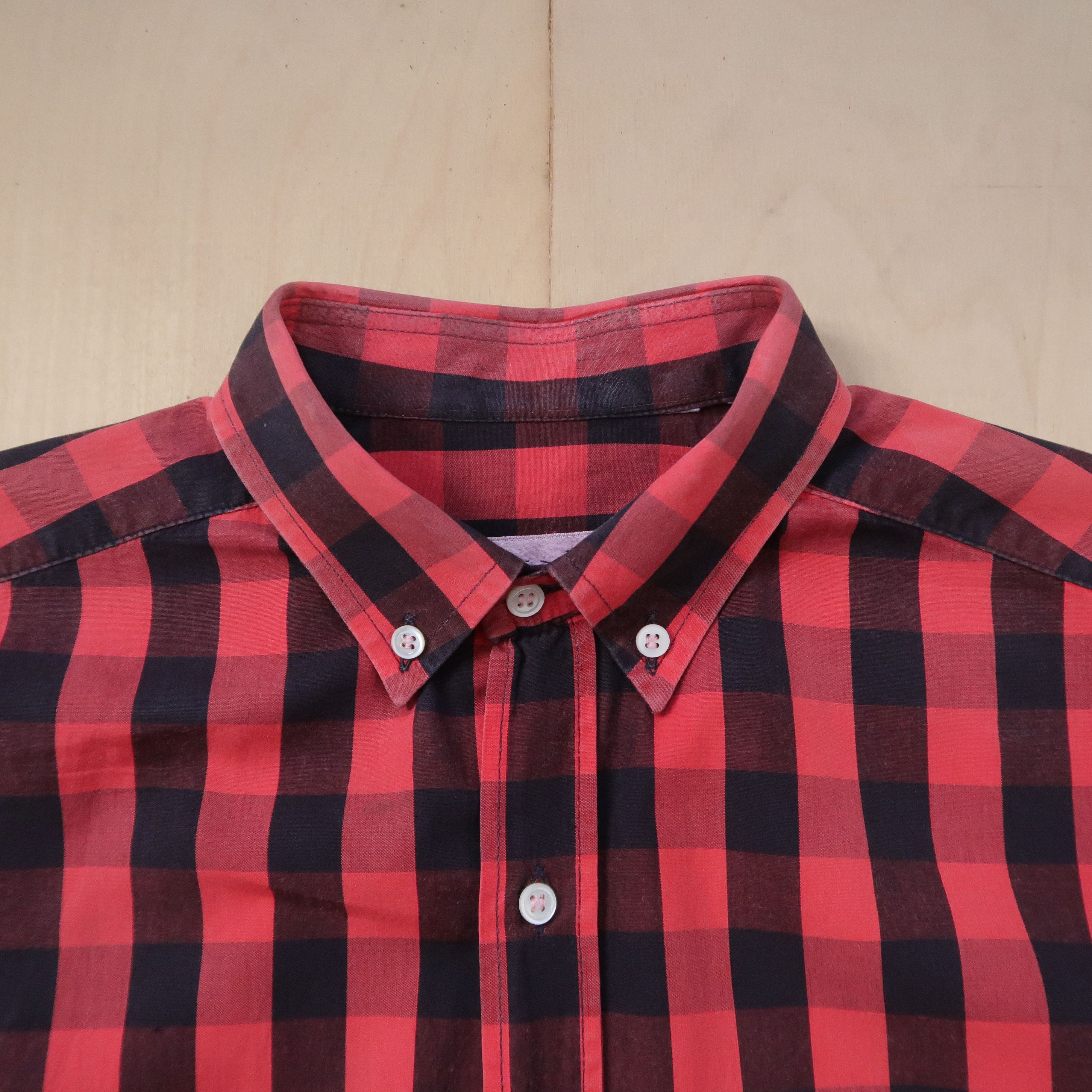 Christian Dior Monsieur Vintage 90s Christian Dior Psychedelic Plaid Boxy Shirt Size US M / EU 48-50 / 2 - 3 Thumbnail