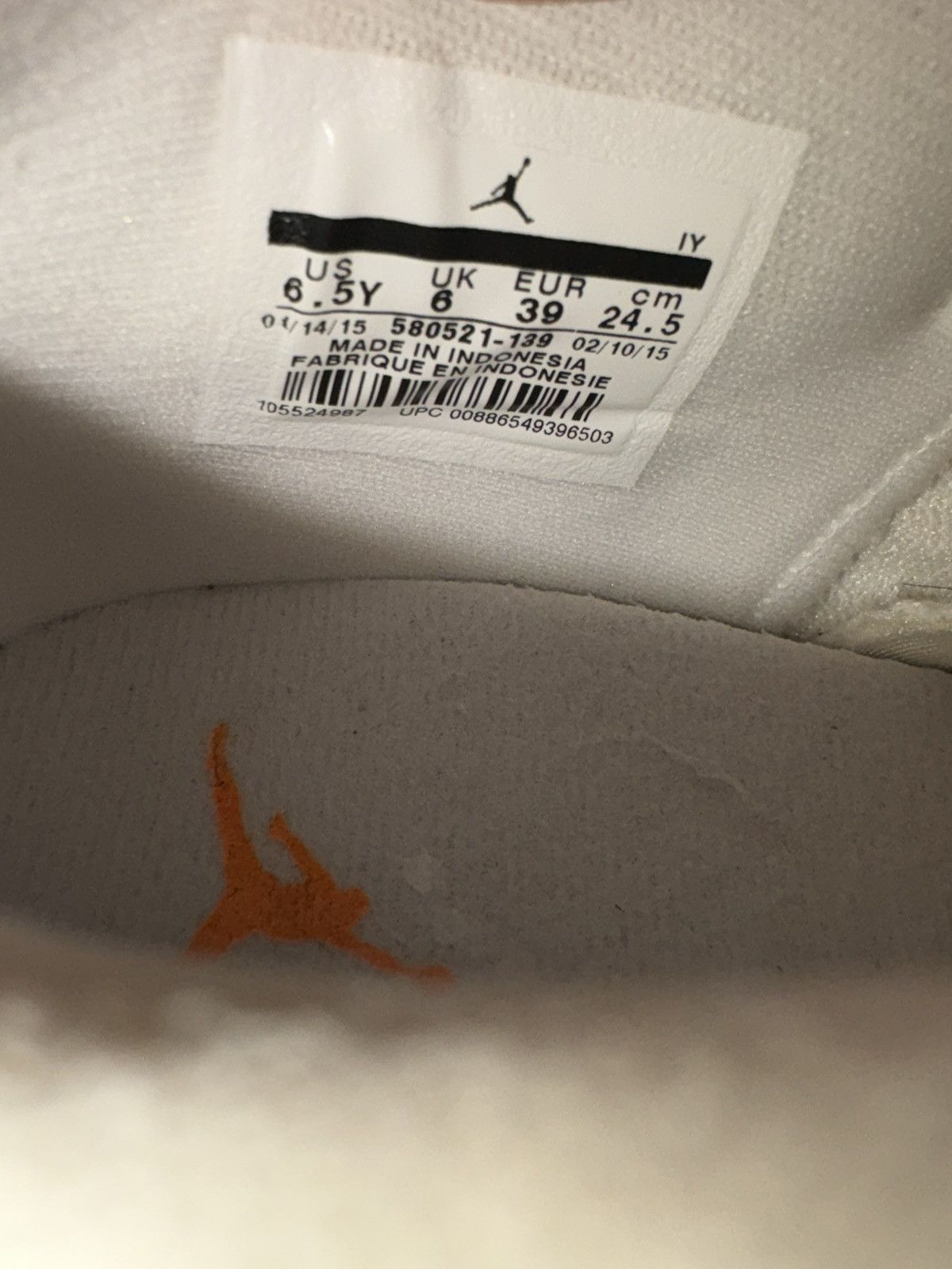 Nike Nike Air Jordan 11 Retro Low GS 580521-139 Citrus Size 6.5Y Size US 6.5 / EU 39-40 - 7 Thumbnail