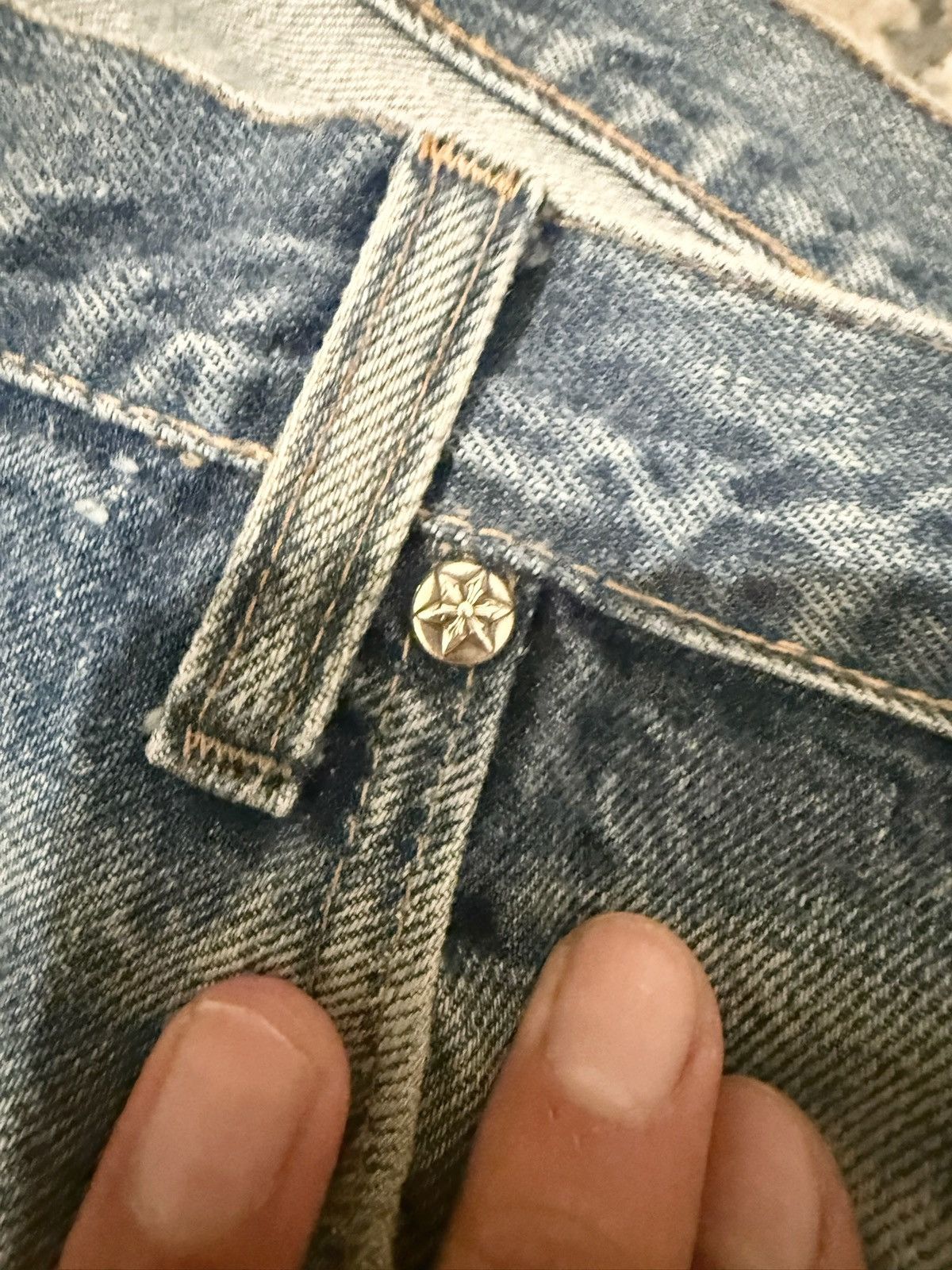 Chrome Hearts Chrome Hearts Canes Exclusive Diamond Crosses Sliver JEANS Size US 36 / EU 52 - 7 Thumbnail
