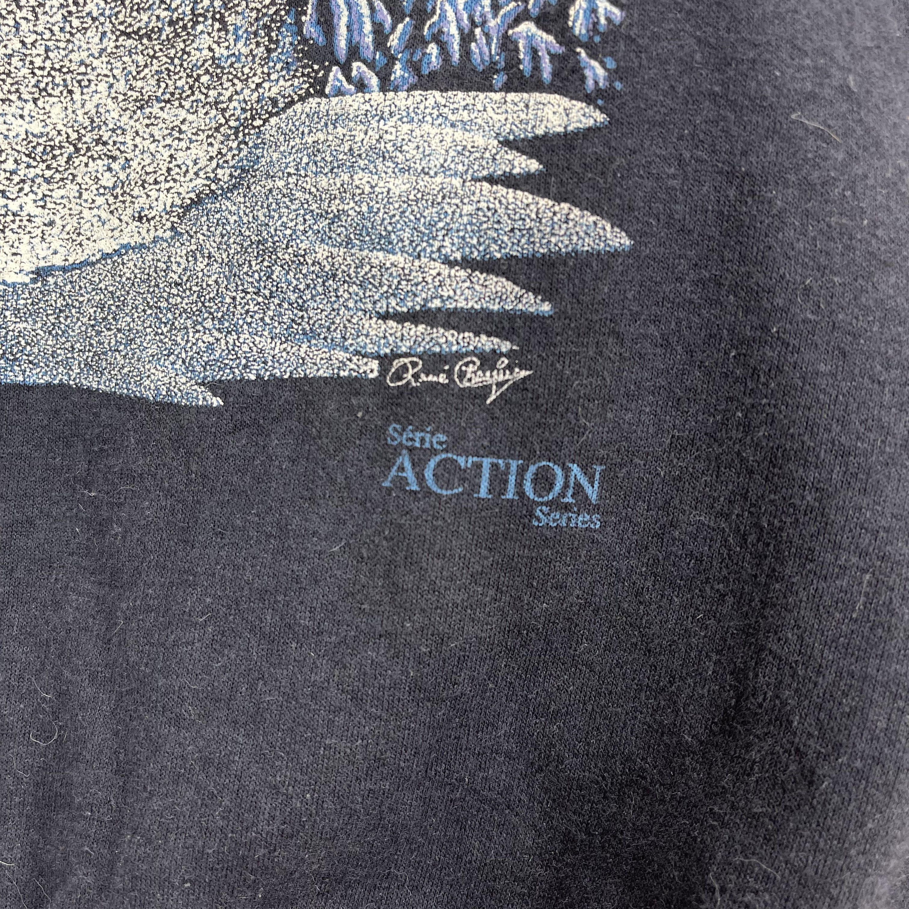 Barracuda 90s Vintage BARA-QU-DA Indian Lake Serie Sweatshirt #1108/AM Size US L / EU 52-54 / 3 - 4 Thumbnail