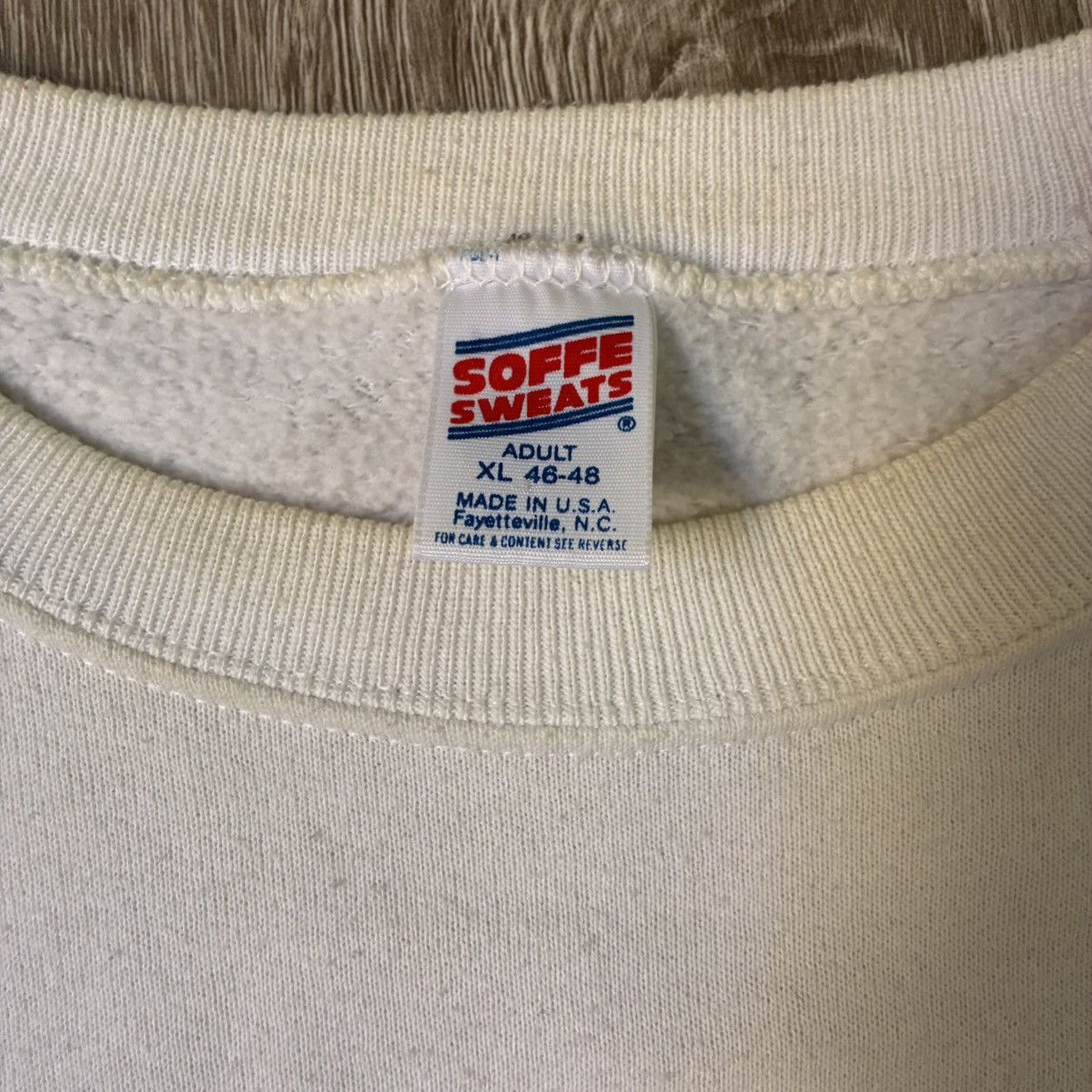 Soffe Vintage US Navy Soffe Crewneck Made in USA Oversized 27” PTP Size US XL / EU 56 / 4 - 4 Thumbnail