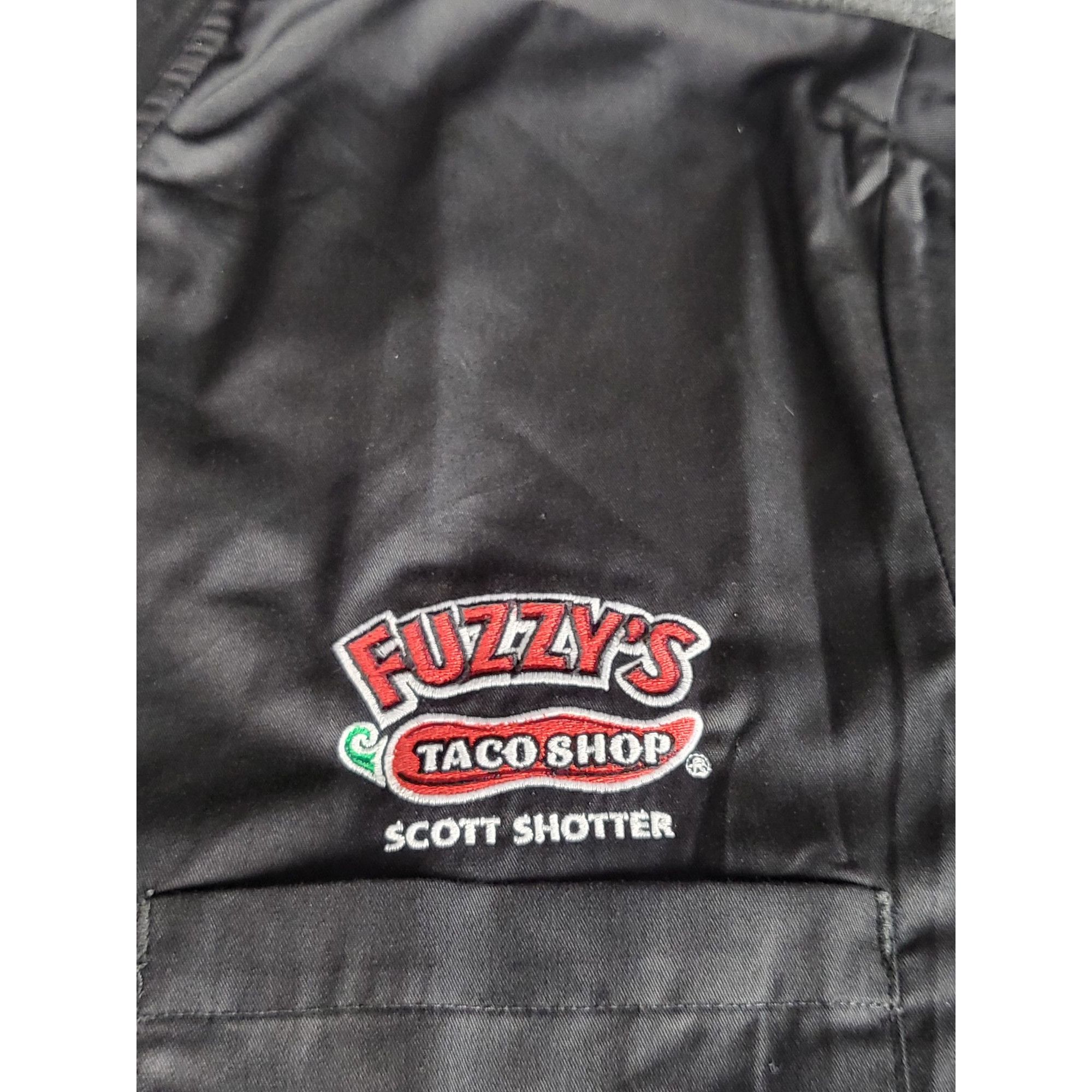 Other Fuzzy Taco Shop Work Shirt Men Sz L Button Up Chef Works Bla Size US L / EU 52-54 / 3 - 7 Thumbnail