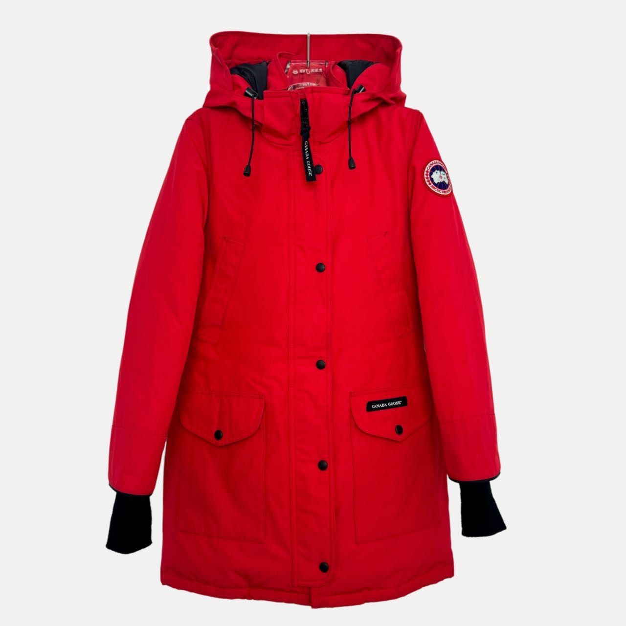 Canada Goose Canada Goose Trillium Hooded Down Jacket Red (S) Size S / US 4 / IT 40 - 1 Thumbnail