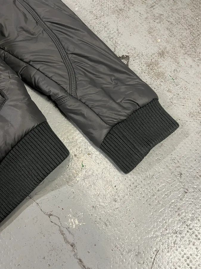 Dolce & Gabbana 2000s Dolce & Gabbana Grey Puffer Bomber Jacket Size US S / EU 44-46 / 1 - 6 Thumbnail