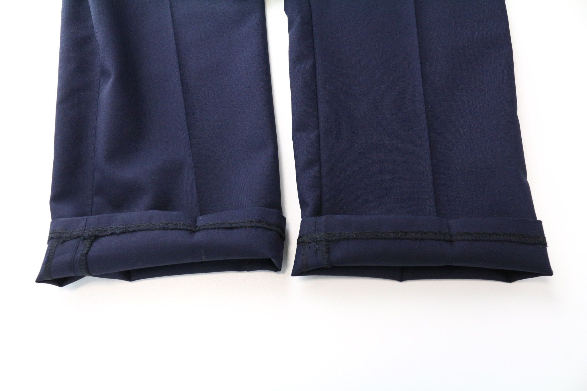 Suitsupply LA SPALLA UK46S Blue Wool 2 Piece Suit 74948 Size 46S - 19 Thumbnail