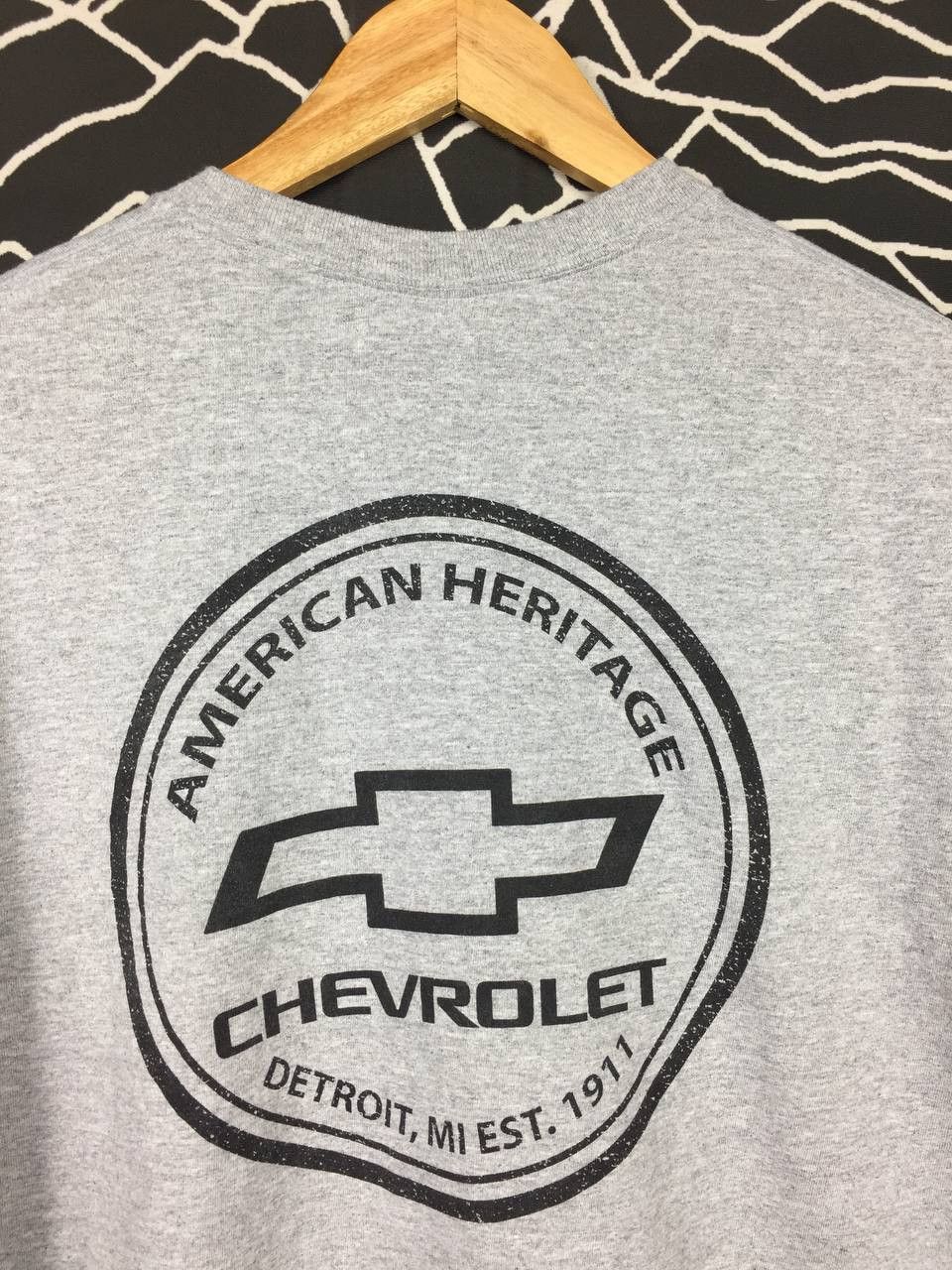 Chevrolet × Gildan × Vintage Chevrolet An American Heritage Big Logo Racing Tee Size US XL / EU 56 / 4 - 3 Thumbnail