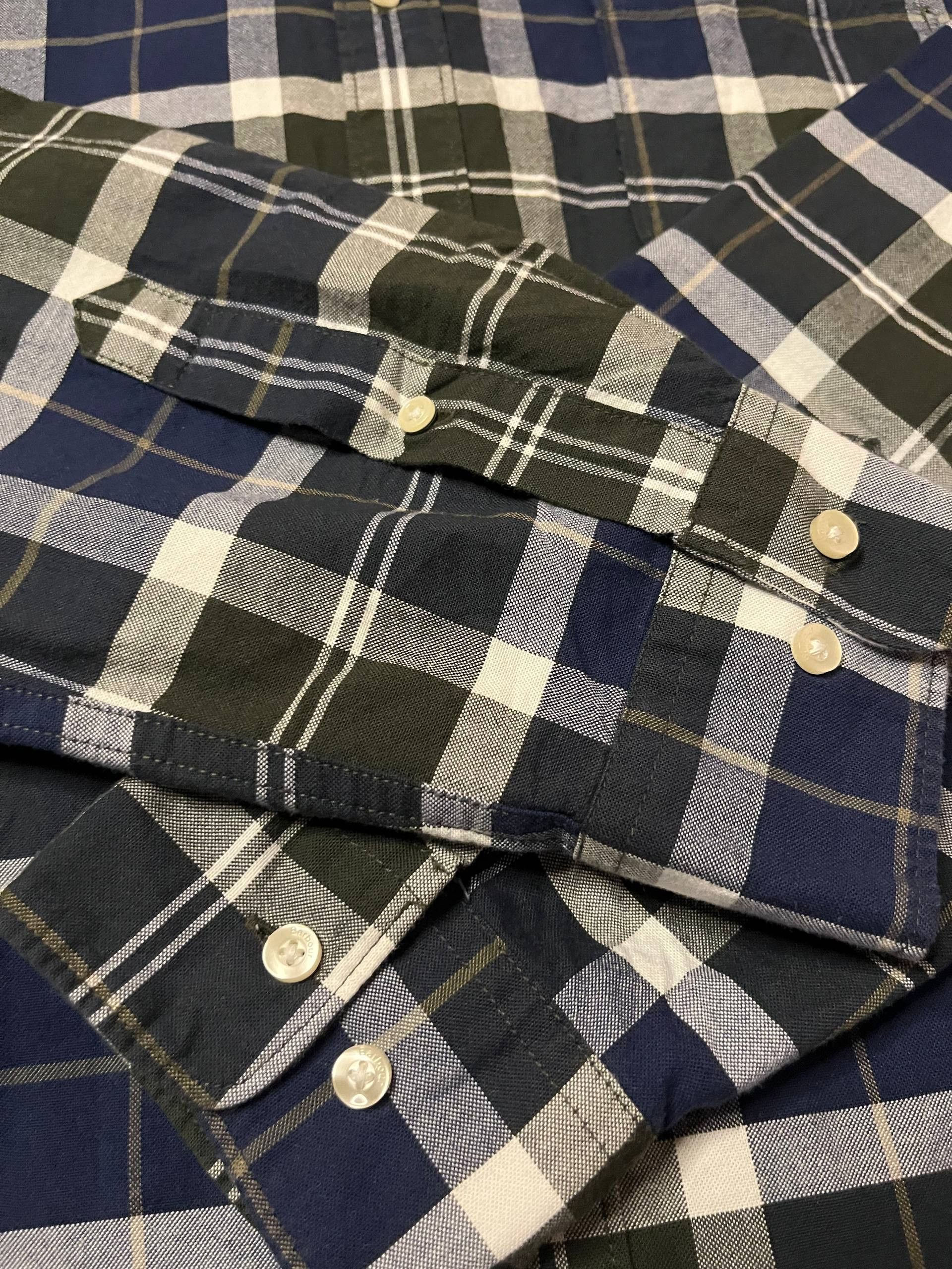 Barbour Vintage Barbour Plaid Shirt Size US XL / EU 56 / 4 - 6 Thumbnail