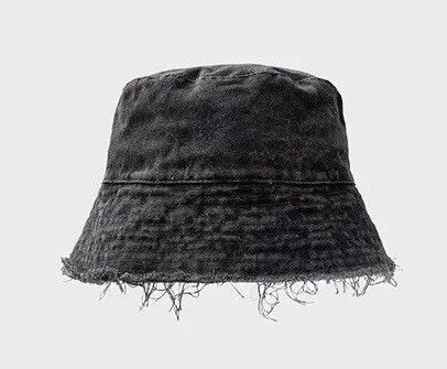 VIBE Utility grunge reversible distressed bucket hat Size ONE SIZE - 2 Thumbnail