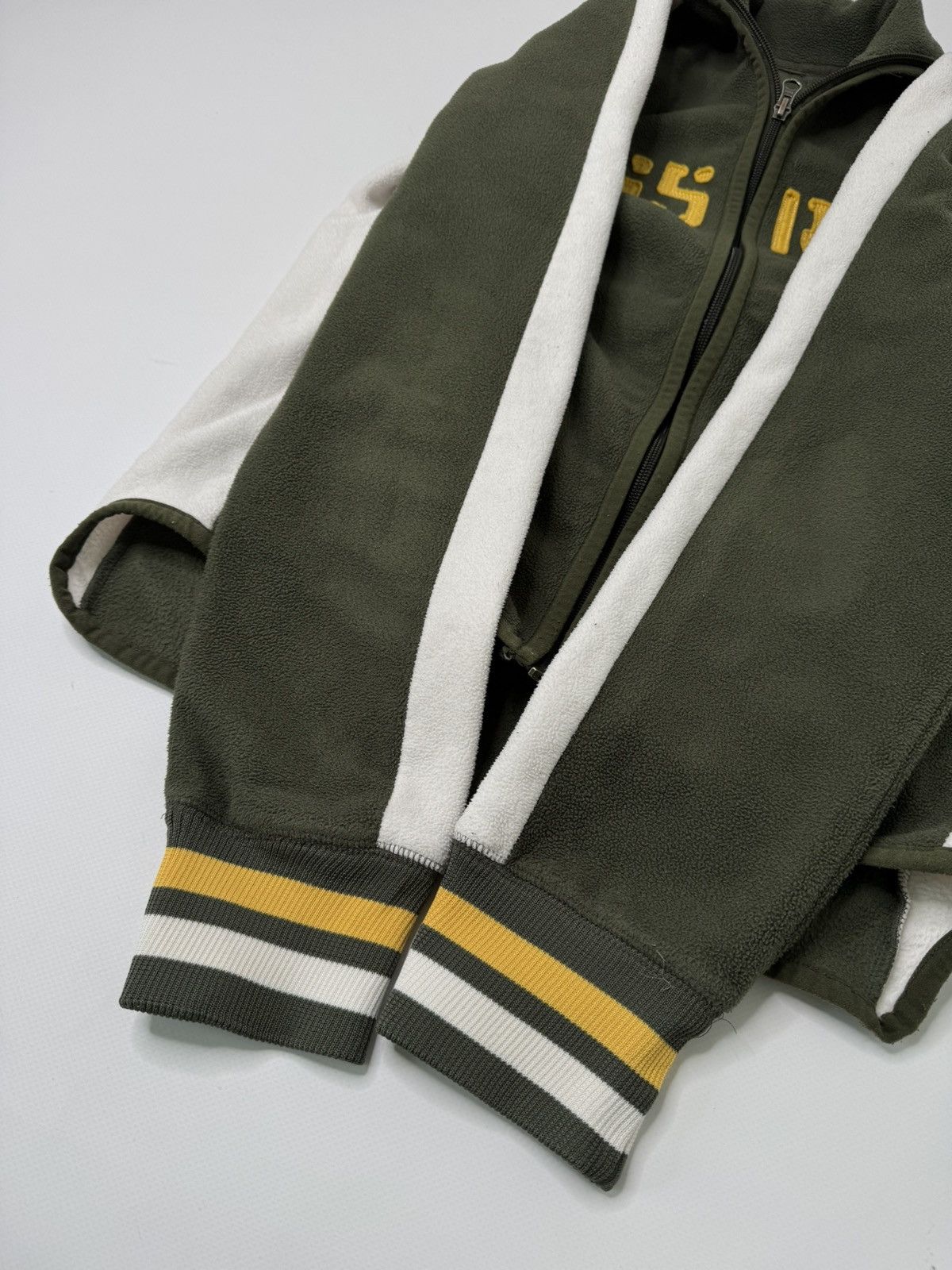 Vintage Vintage Khaki fleece swag y2k if6was9 lgb drip skater sk8 Size US S / EU 44-46 / 1 - 6 Thumbnail