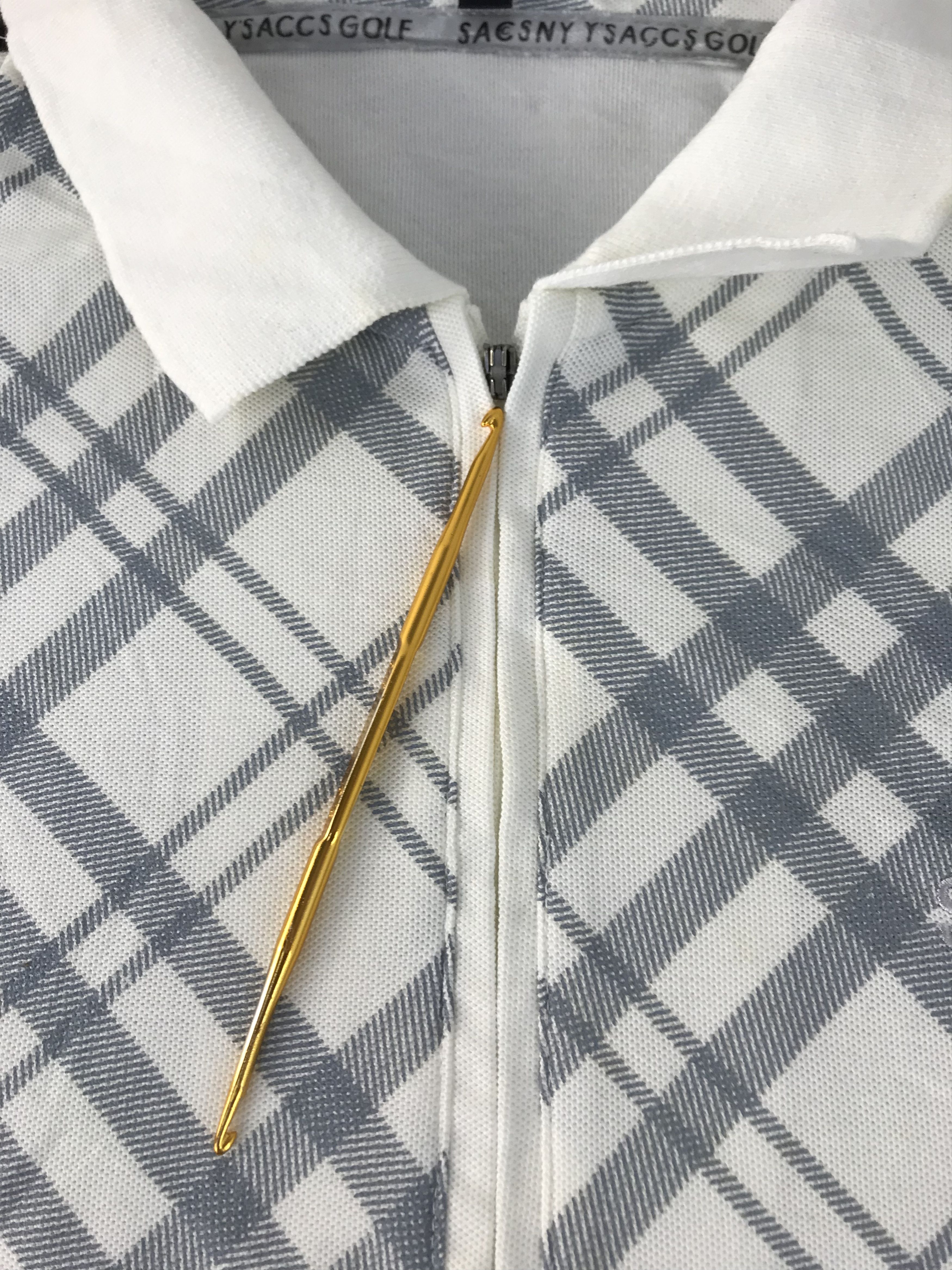 Other Yohji Yamamoto Sacsny Y’saccsny Golf Monogram Polo Tee Size US M / EU 48-50 / 2 - 9 Thumbnail