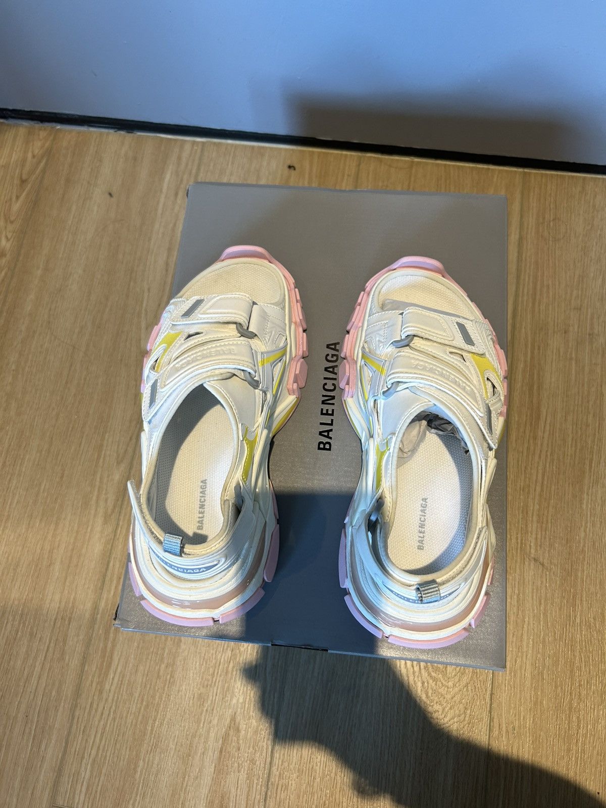 Balenciaga Balenciaga Track Sandal 37 Size US 5 / EU 37 - 4 Thumbnail