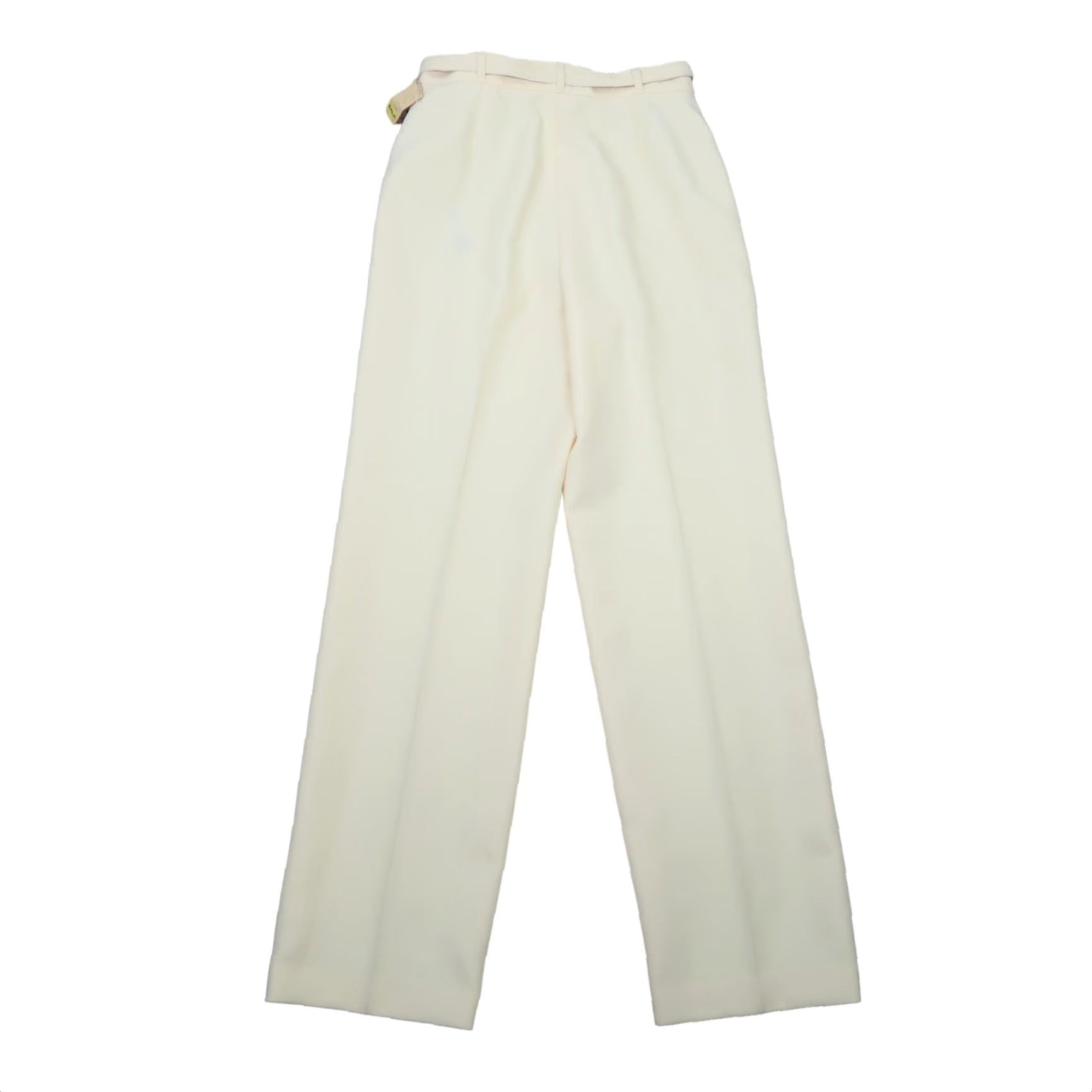 Vintage VINTAGE 70s College Town pastel yellow high rise straight leg pants 14 Size 29" - 3 Thumbnail