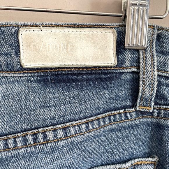 Levi's × RE/DONE RE/DONE Levi's High Rise Ankle Crop Jeans - USA 🇺🇸 Size 28" / US 6 / IT 42 - 10 Thumbnail