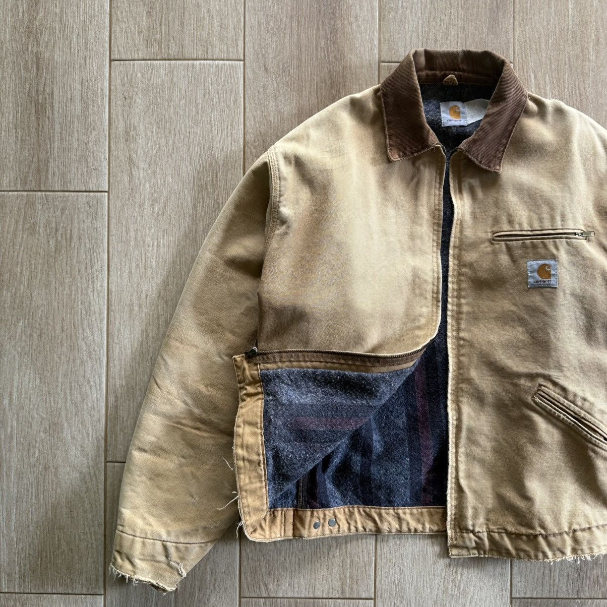Carhartt 6BLJ0 – 90s Detroit Carhartt Jacket Size US XL / EU 56 / 4 - 6 Thumbnail
